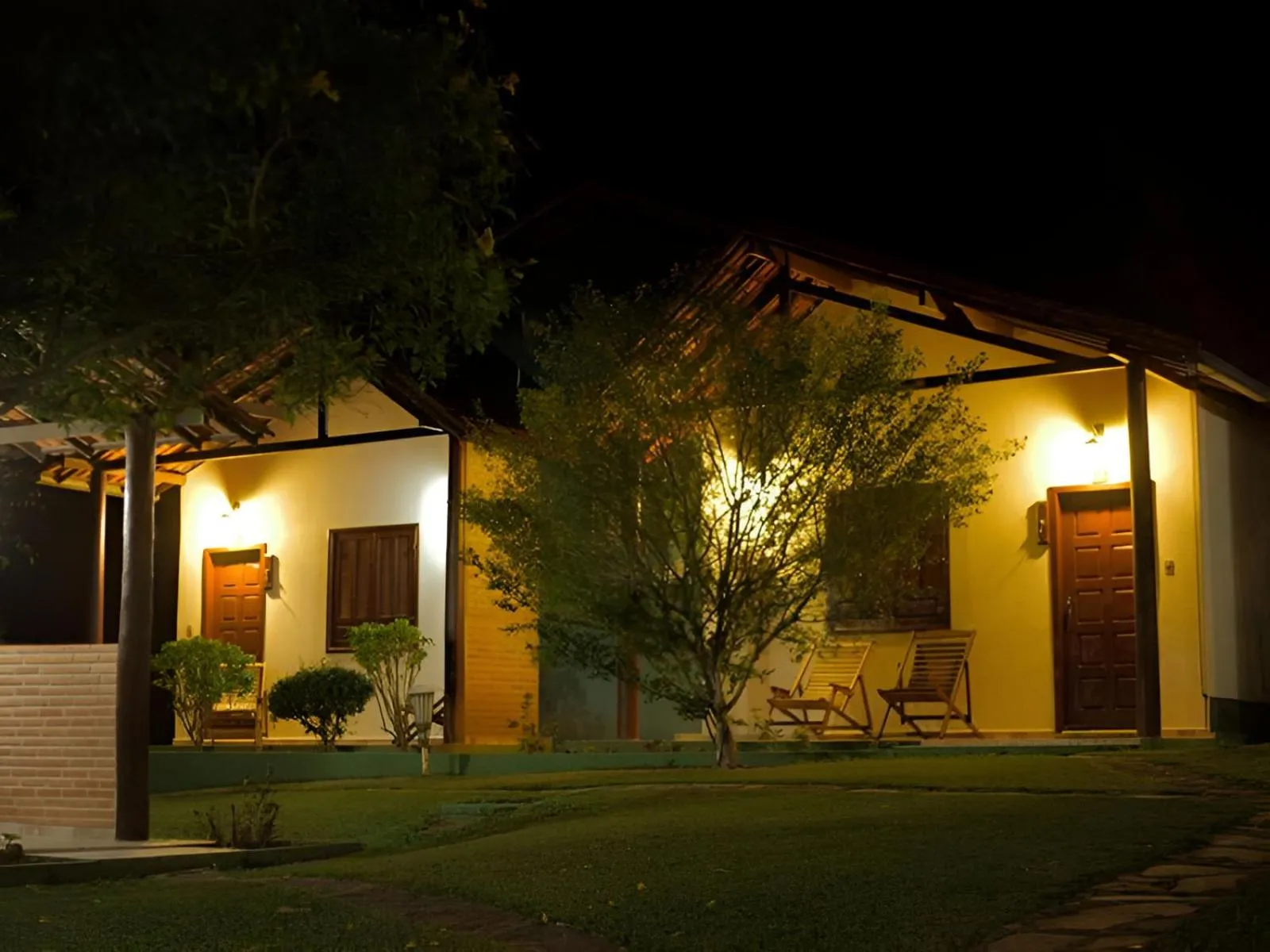 Night in Pousada Chão da Serra