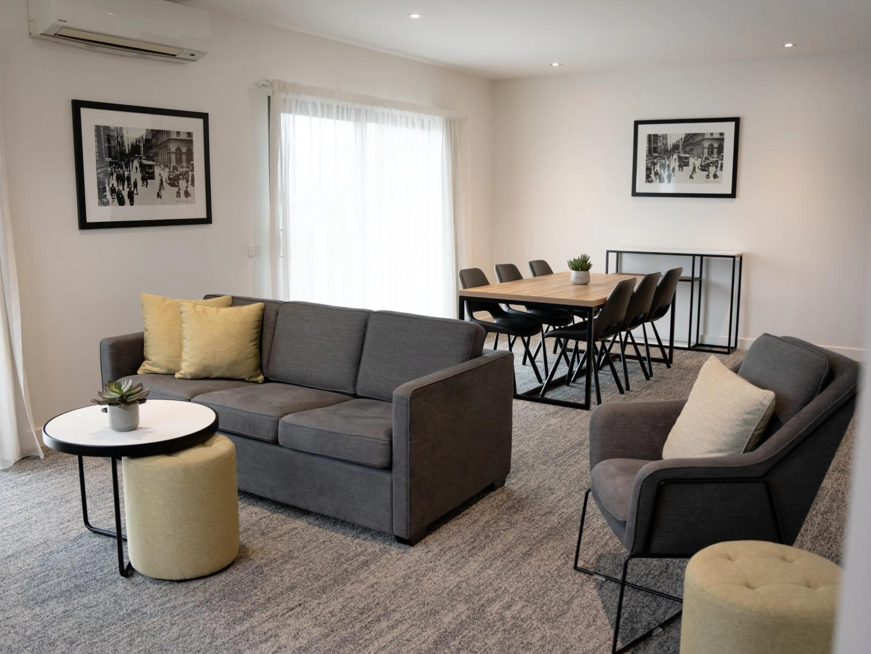 Living room in Quest Wodonga