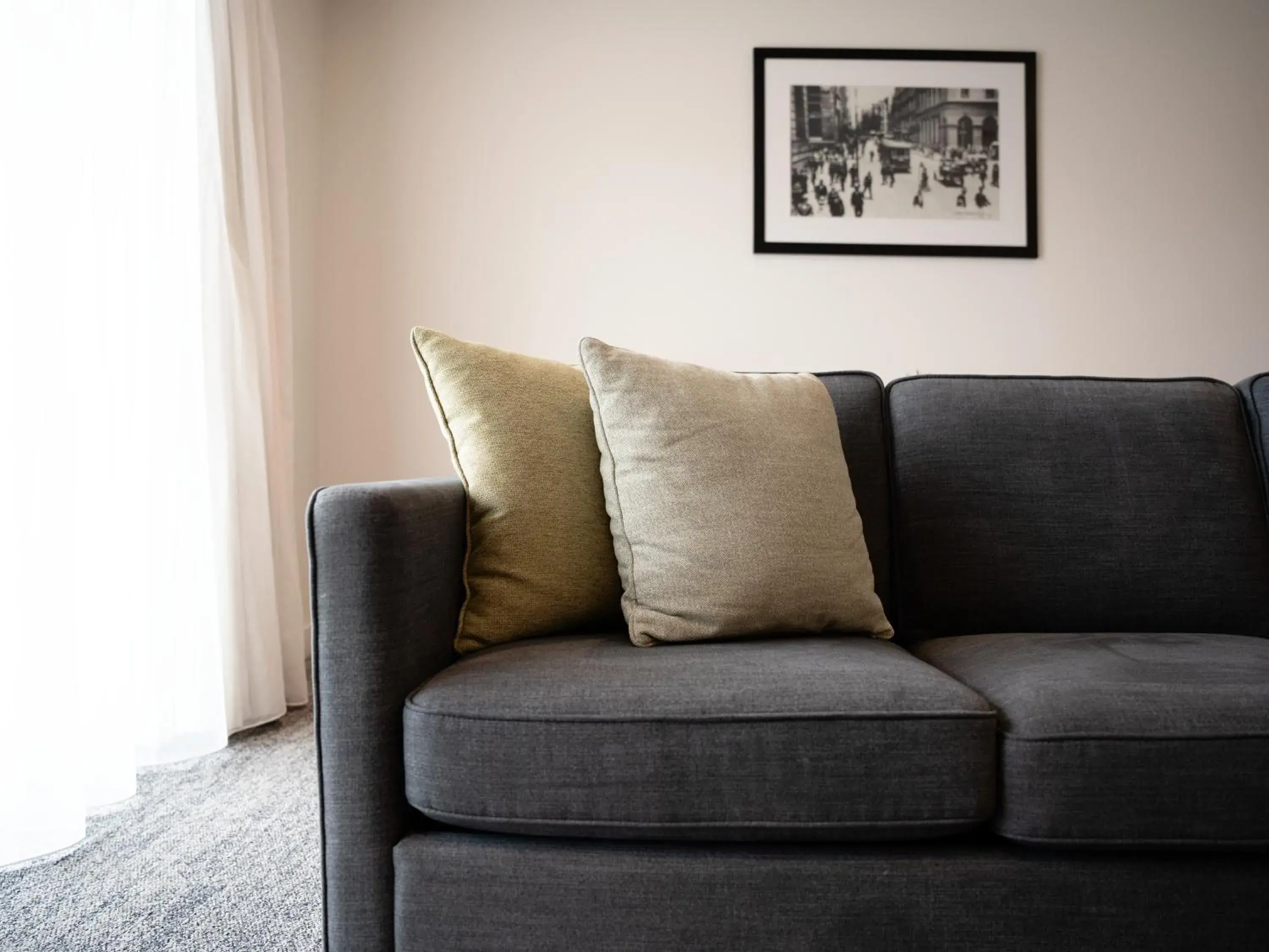 Living room in Quest Wodonga Living room in Quest Wodonga