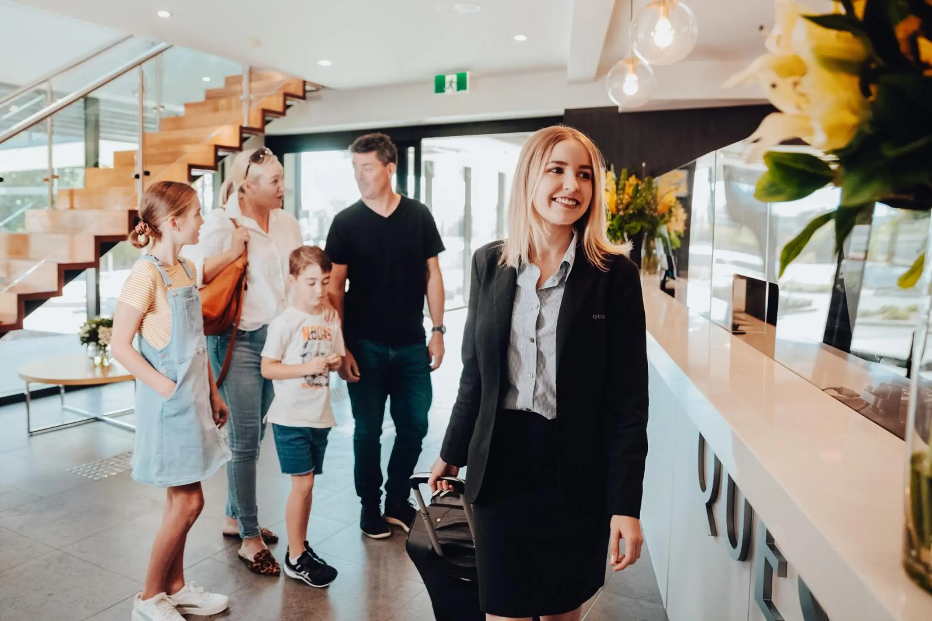 Lobby or reception in Quest Wodonga Lobby or reception in Quest Wodonga