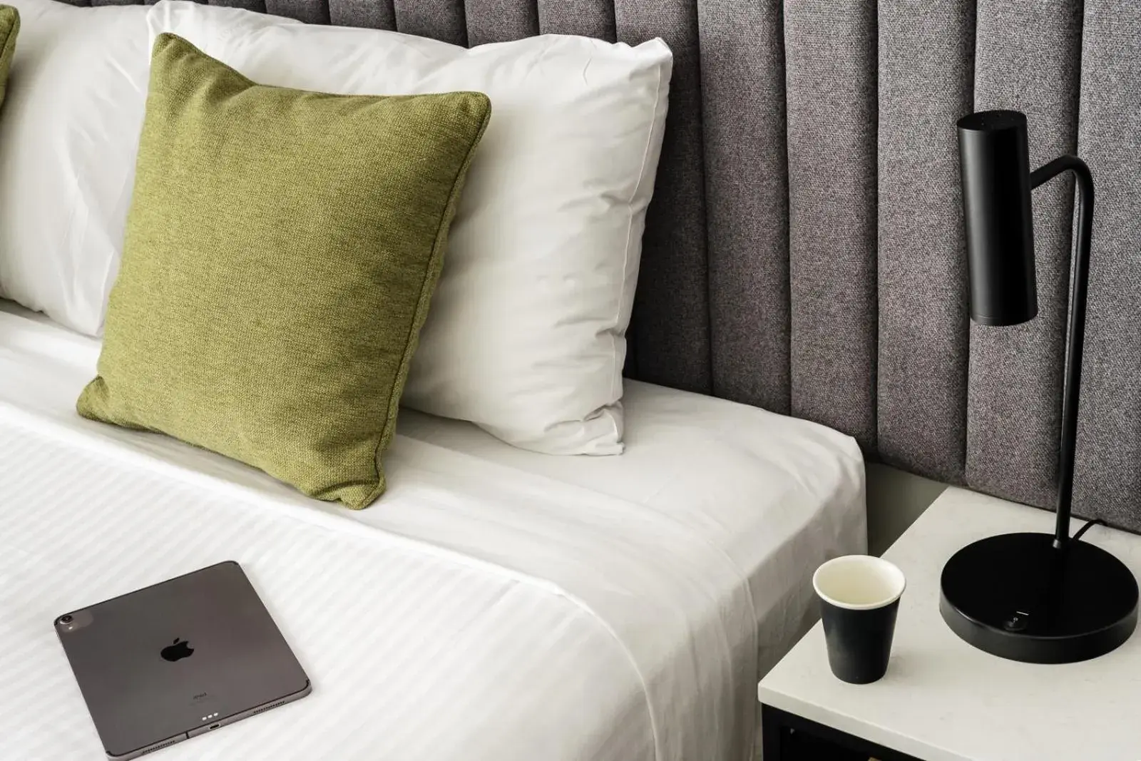 Bed in Quest Wodonga Bed in Quest Wodonga