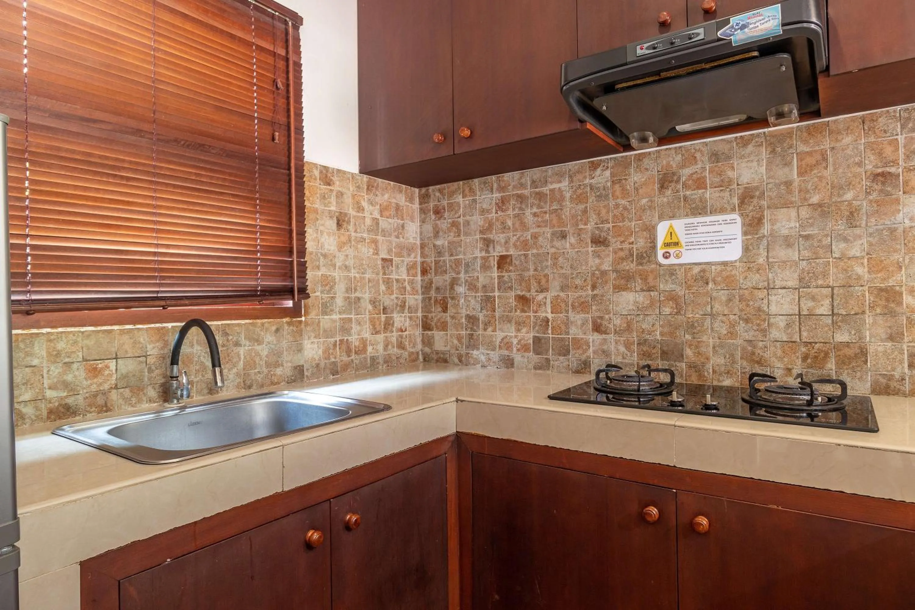 Kitchen or kitchenette in Vidi Boutique Hotel