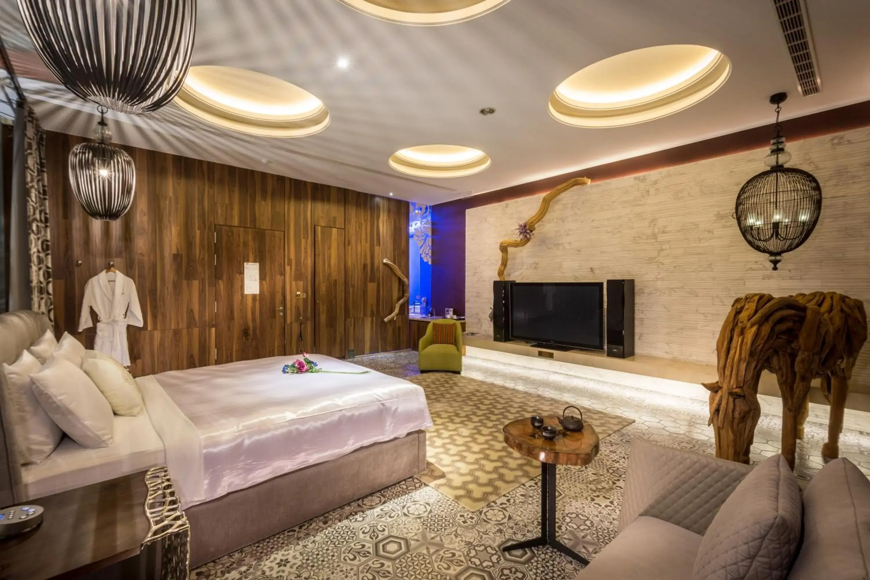 Bed in Mulan Motel Bed in Mulan Motel