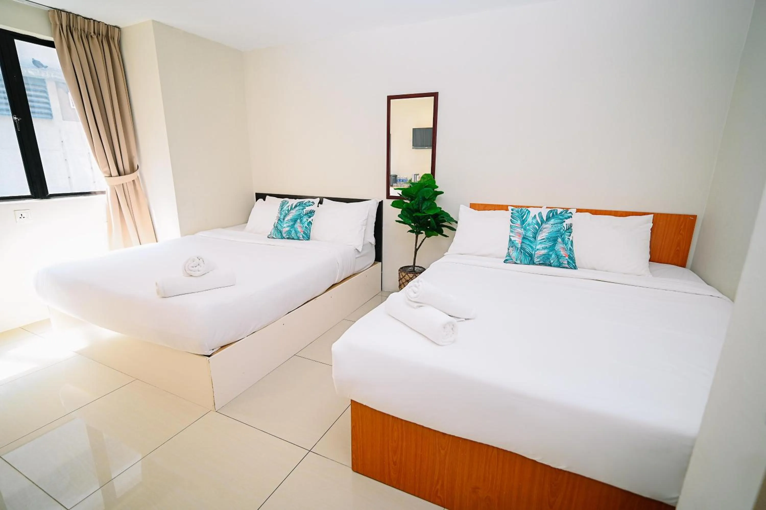 Bed in Swing & Pillows - KL Pekeliling formerly known as Swiss Cottage Hotel