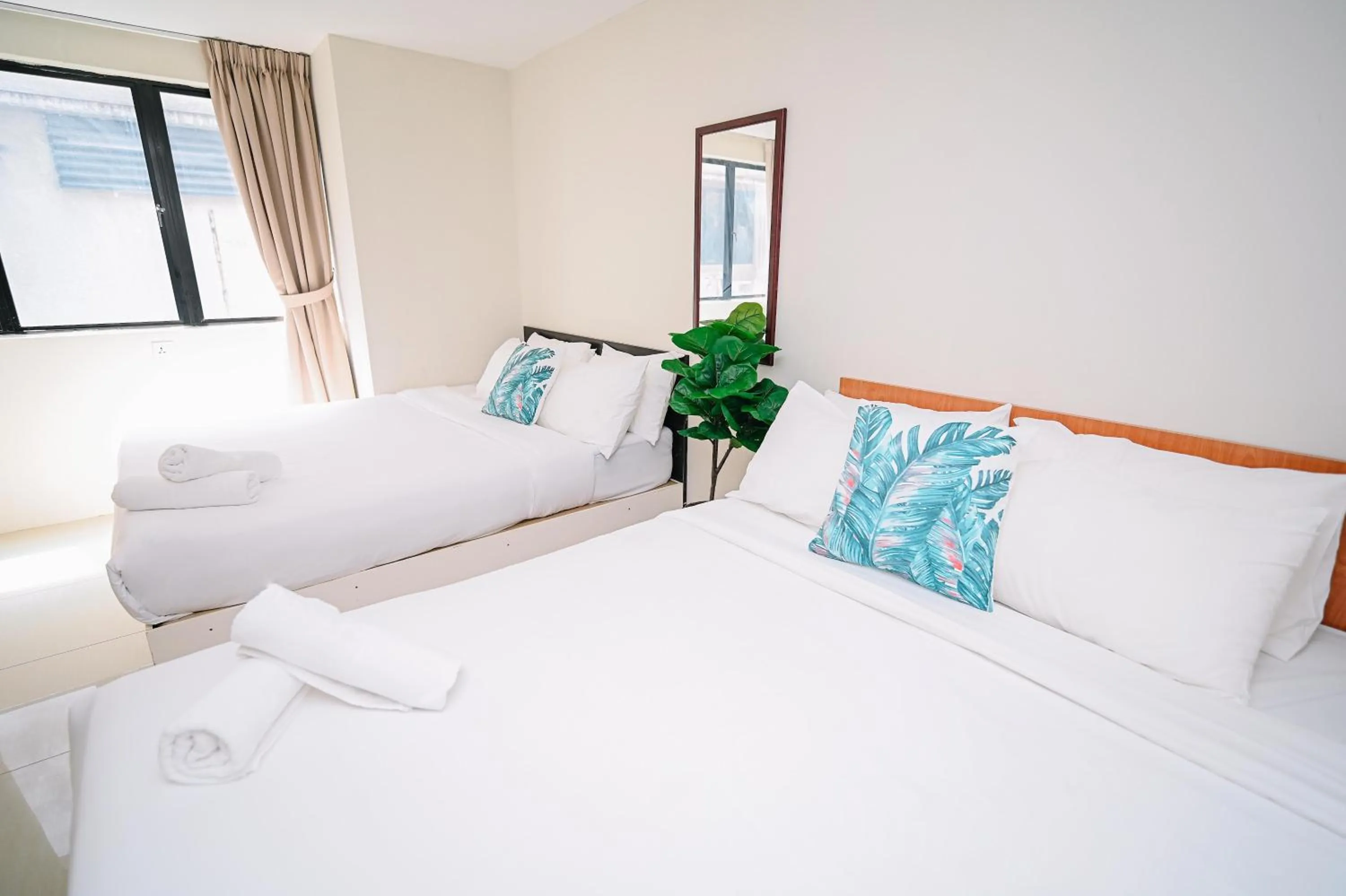 Bed in Swing & Pillows - KL Pekeliling formerly known as Swiss Cottage Hotel