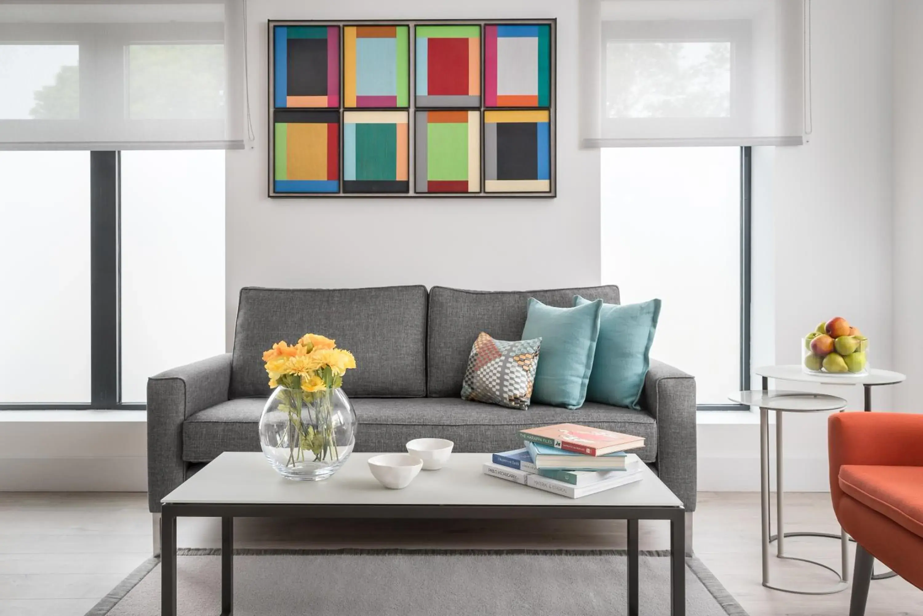 Living room in Q Square by Supercity Aparthotels Living room in Q Square by Supercity Aparthotels