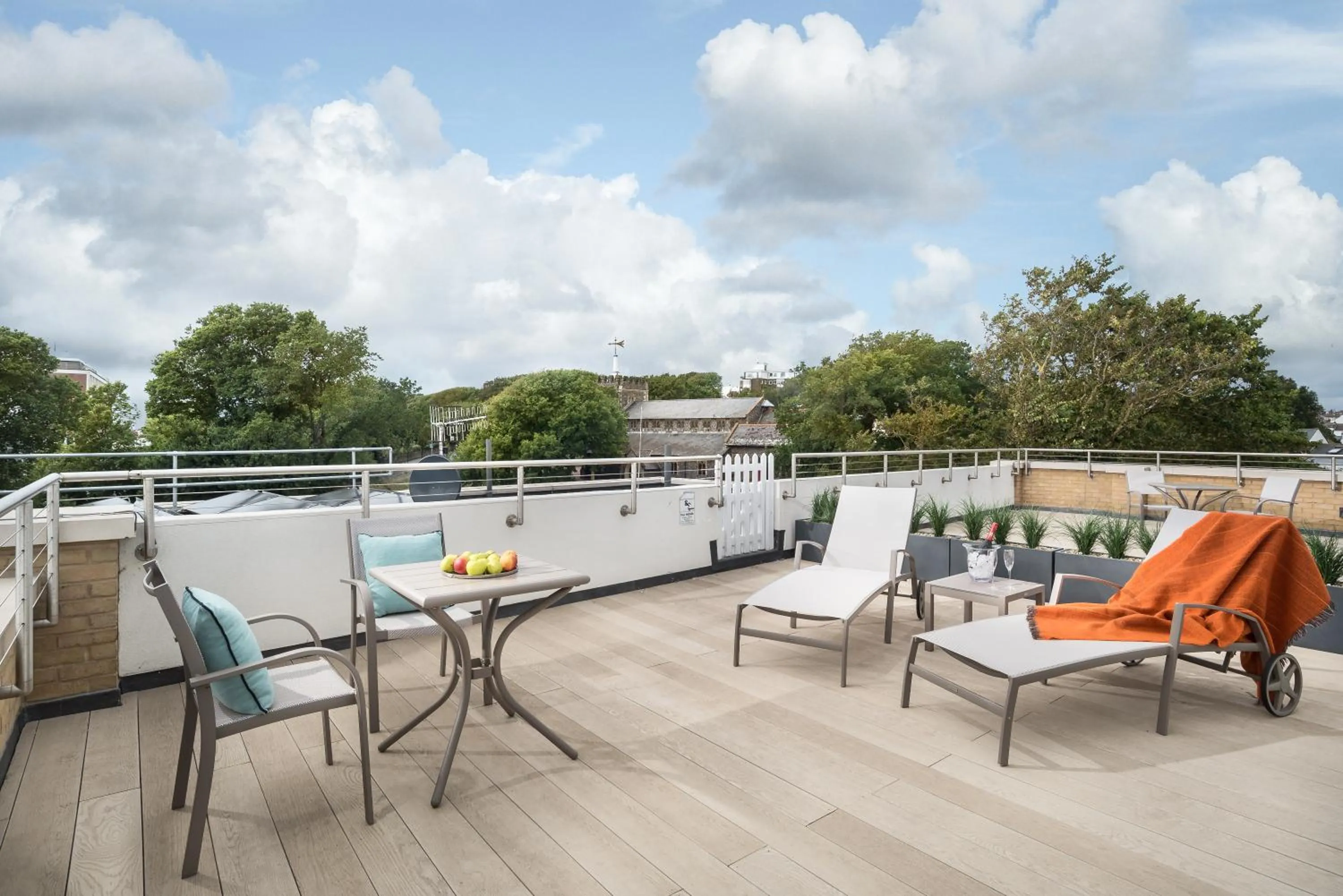 Balcony/Terrace in Q Square by Supercity Aparthotels