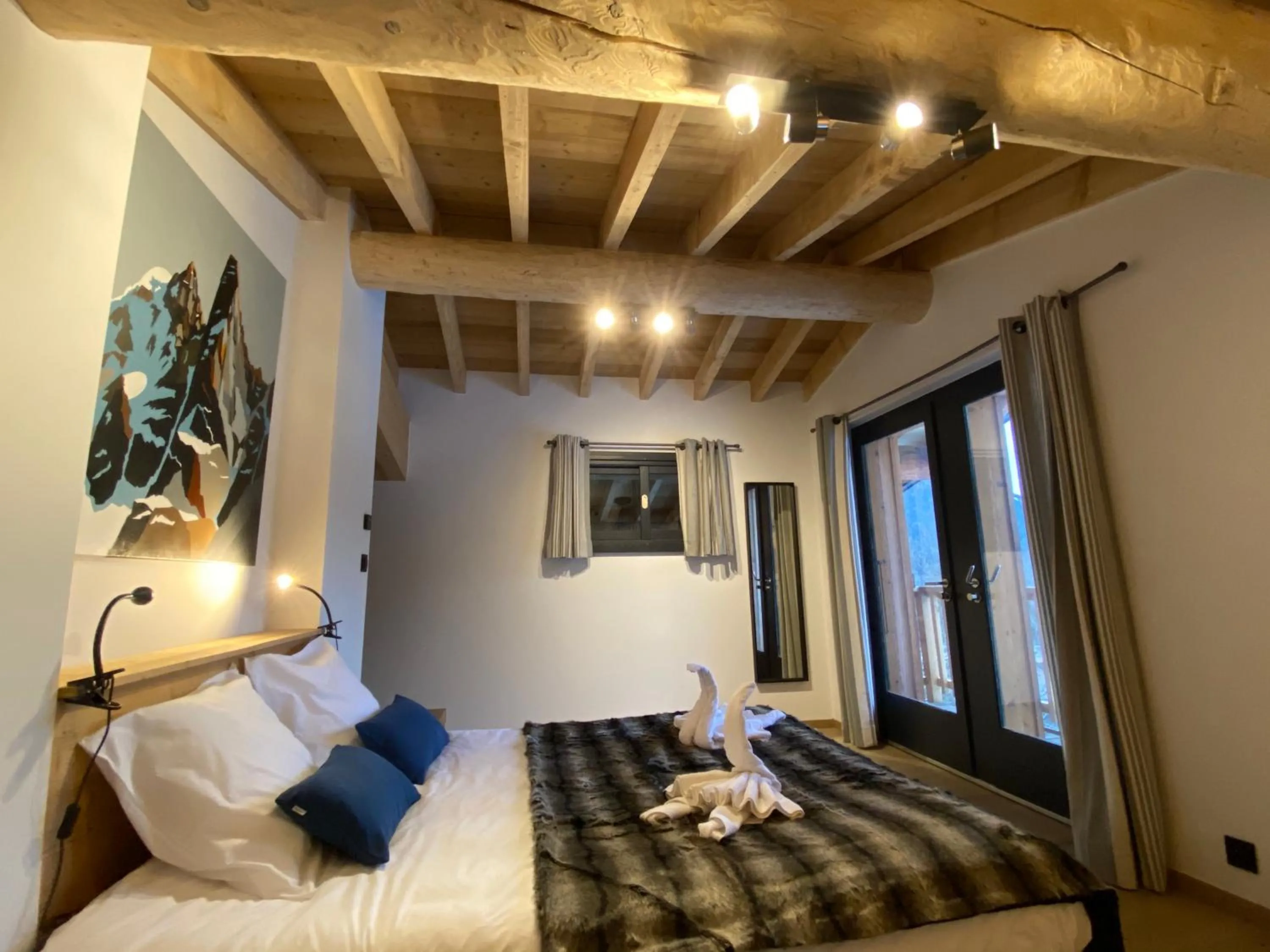 Bedroom, Bed in Chalet Mountain Vibes