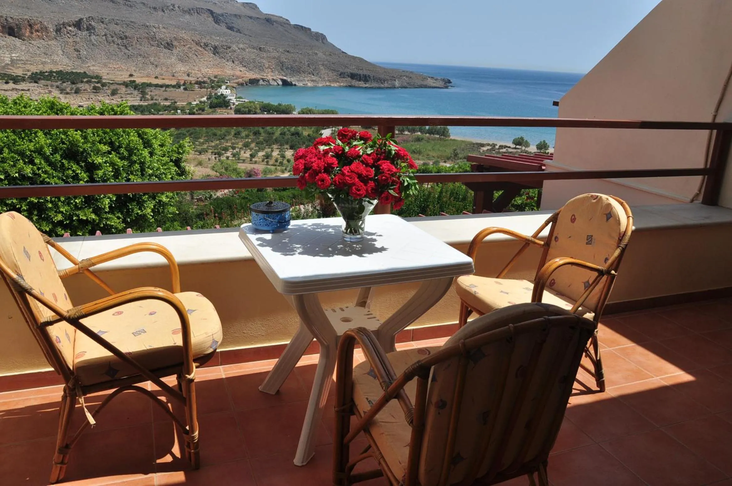 Balcony/Terrace in Kato Zakros Palace Apartments