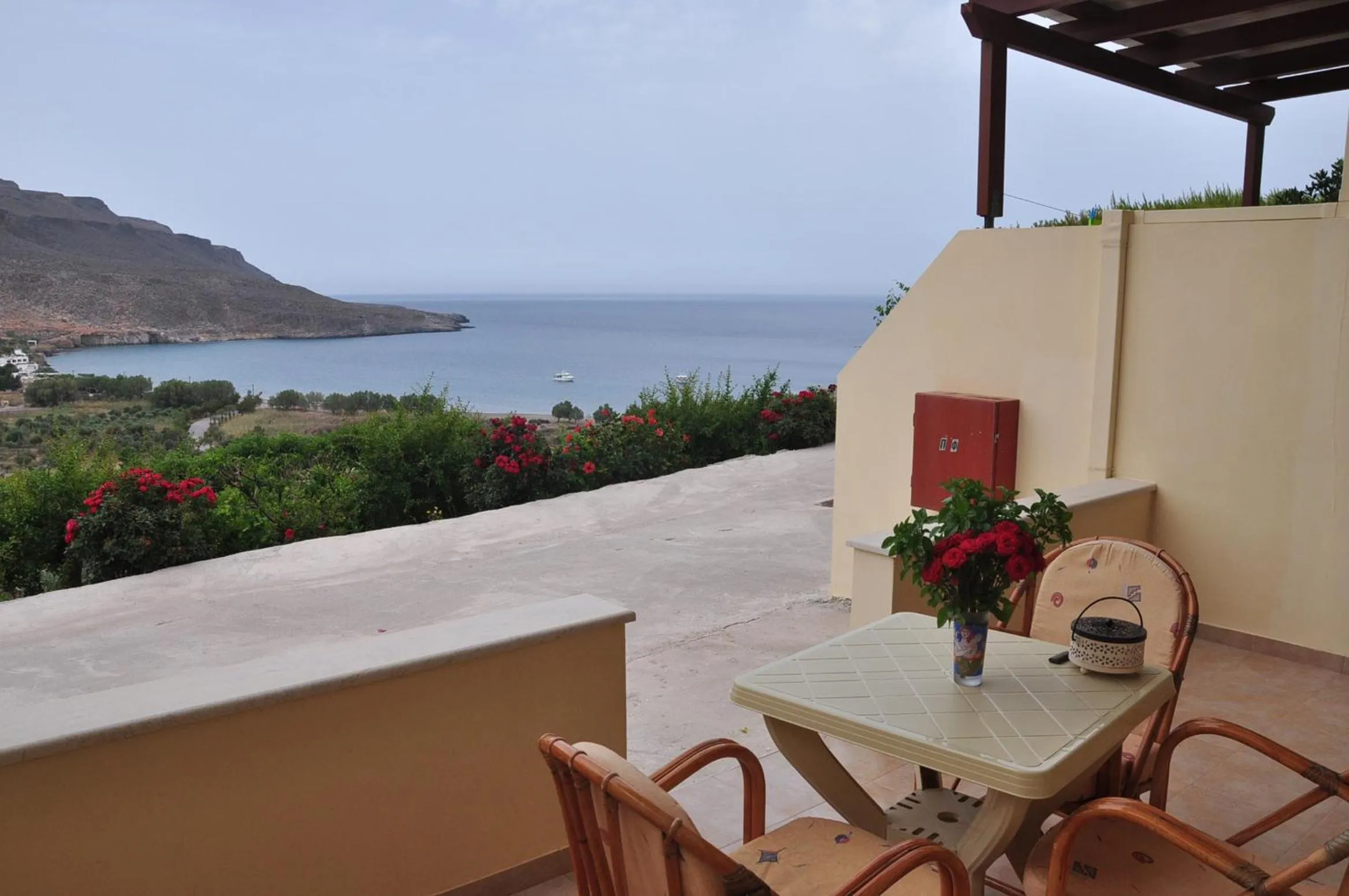 Balcony/Terrace in Kato Zakros Palace Apartments