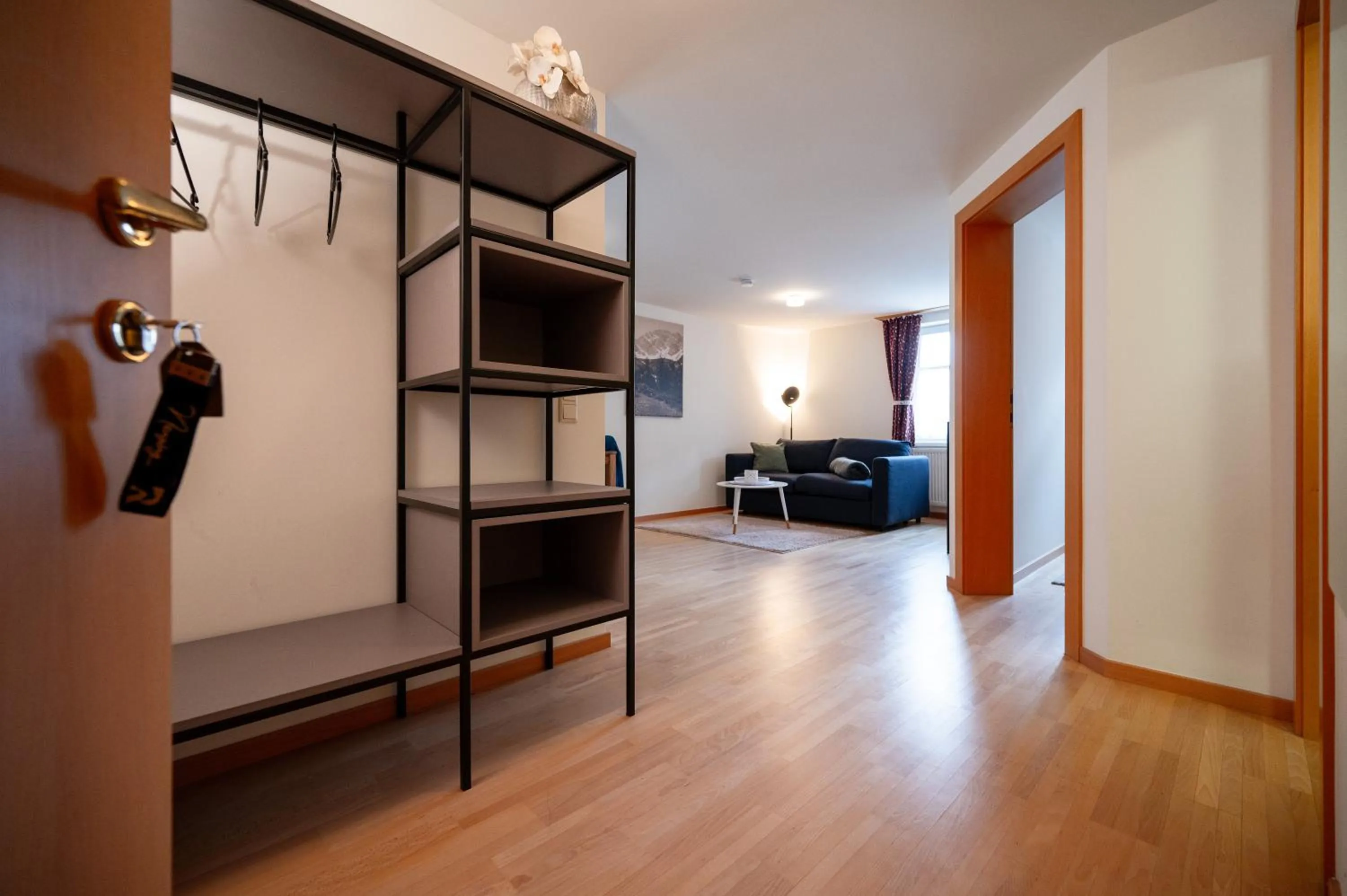 Living room, Bed in Gasthaus Rössle