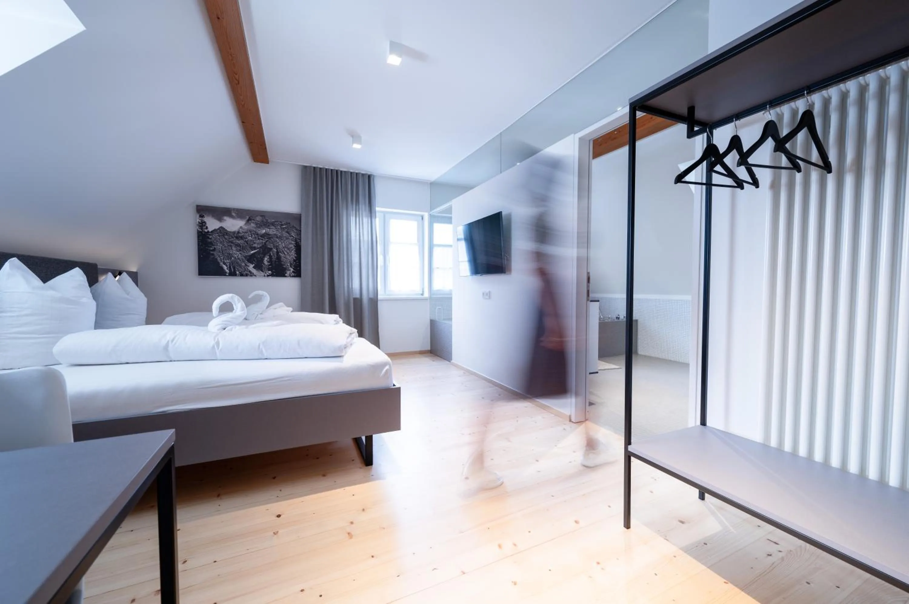 Bed in Gasthaus Rössle