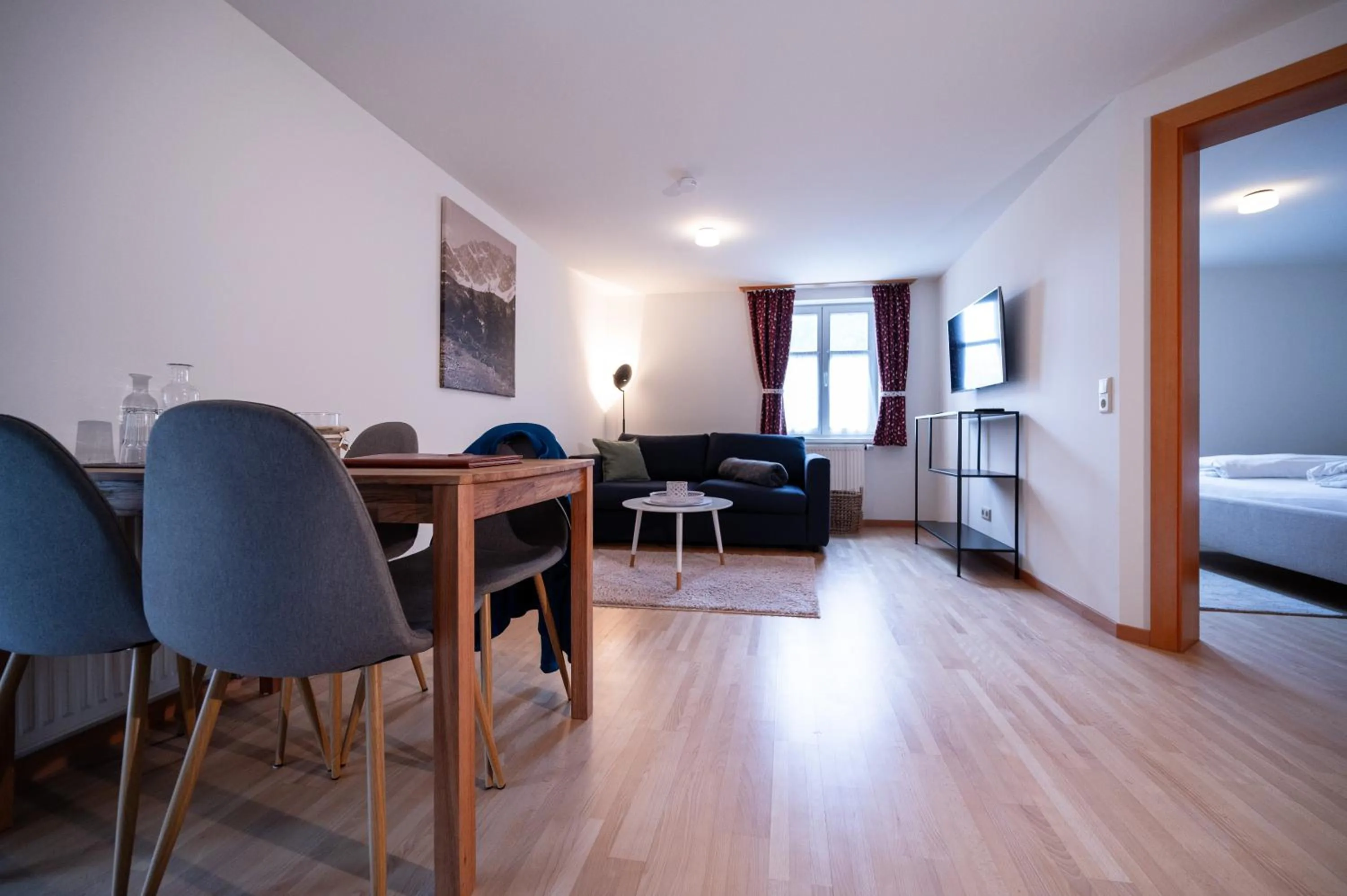 Living room, Bed in Gasthaus Rössle