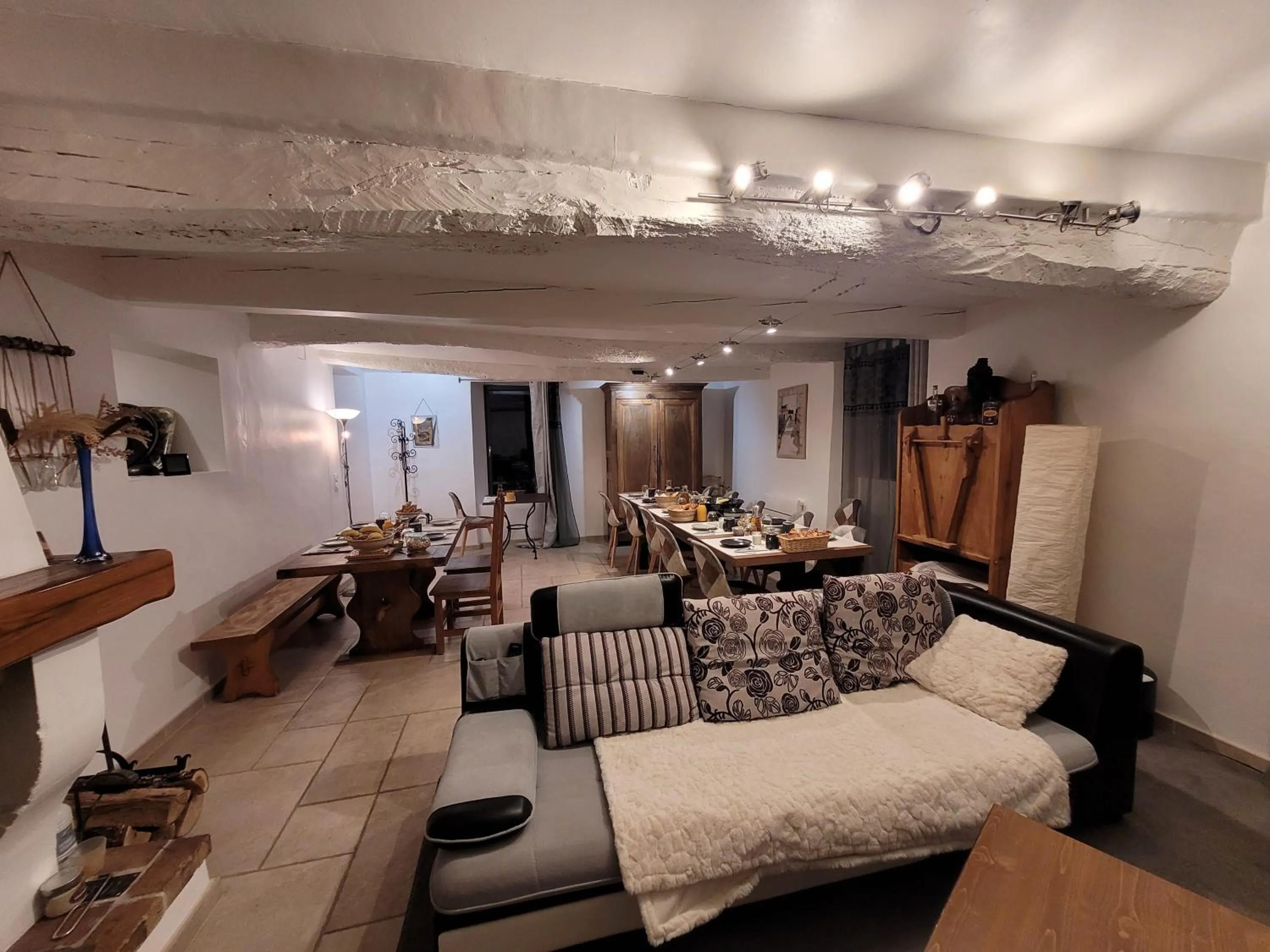 Living room in Mas de Reilhanette