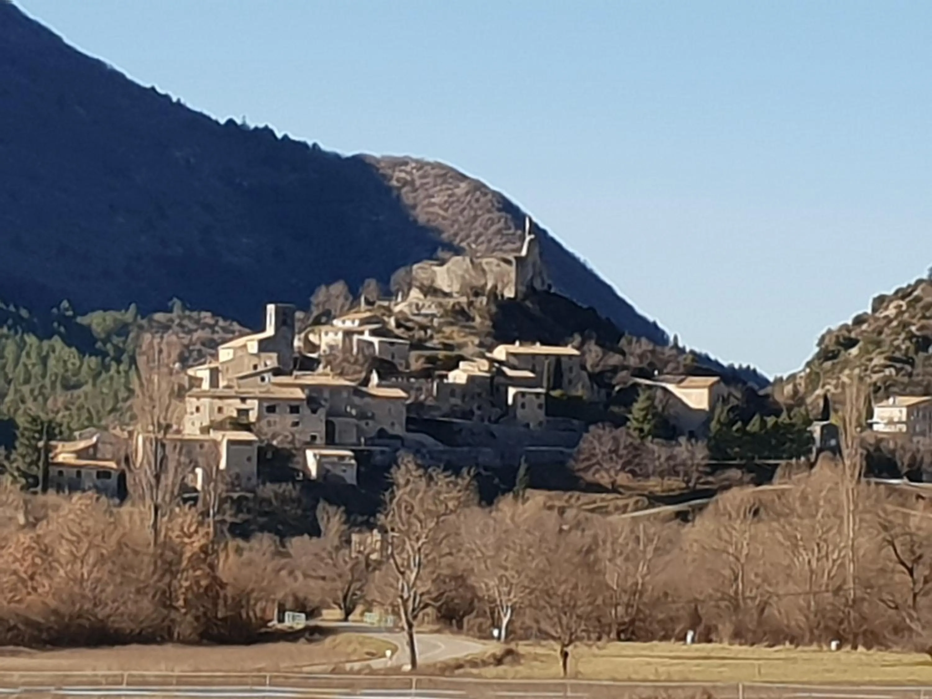 View (from property/room) in Mas de Reilhanette