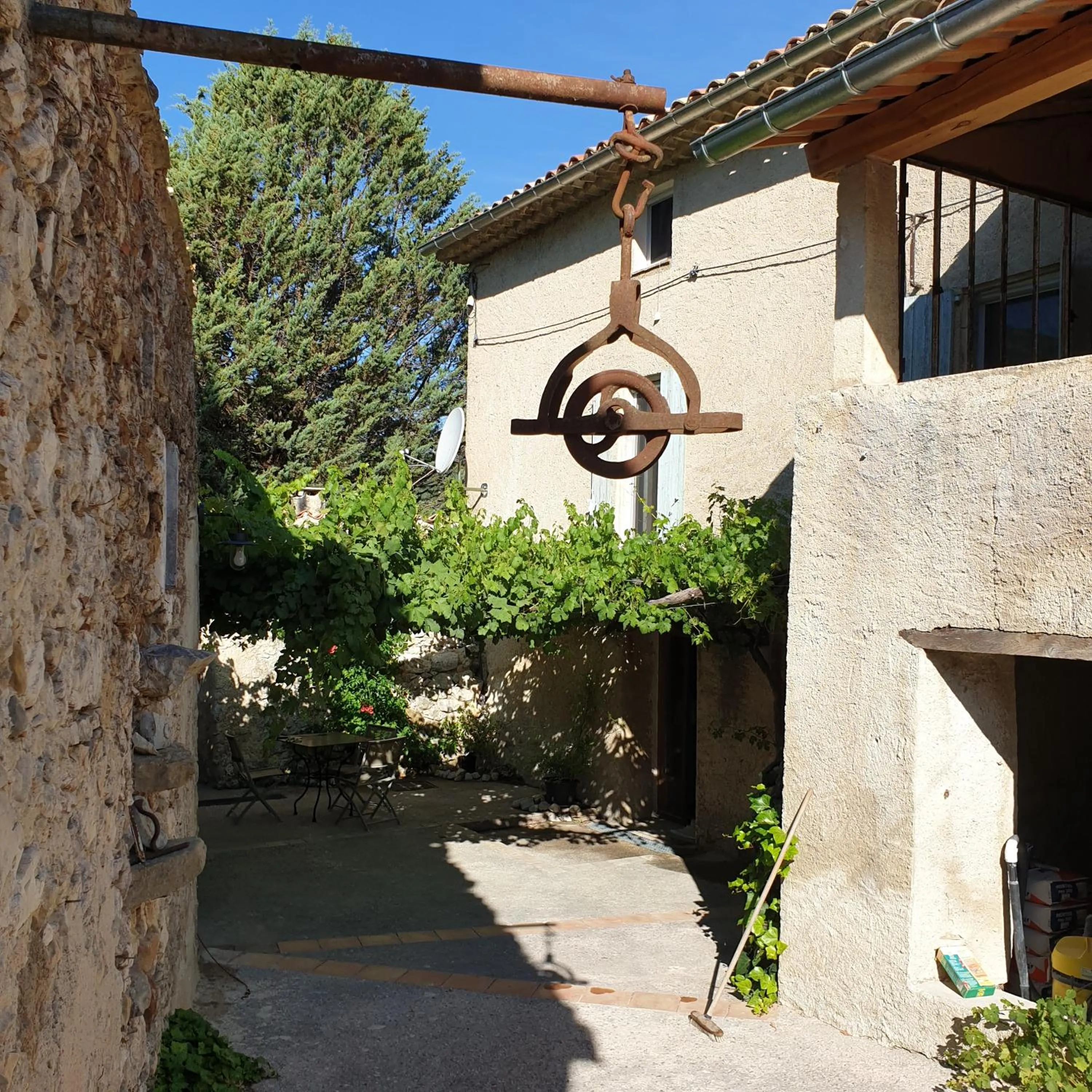 Patio in Mas de Reilhanette