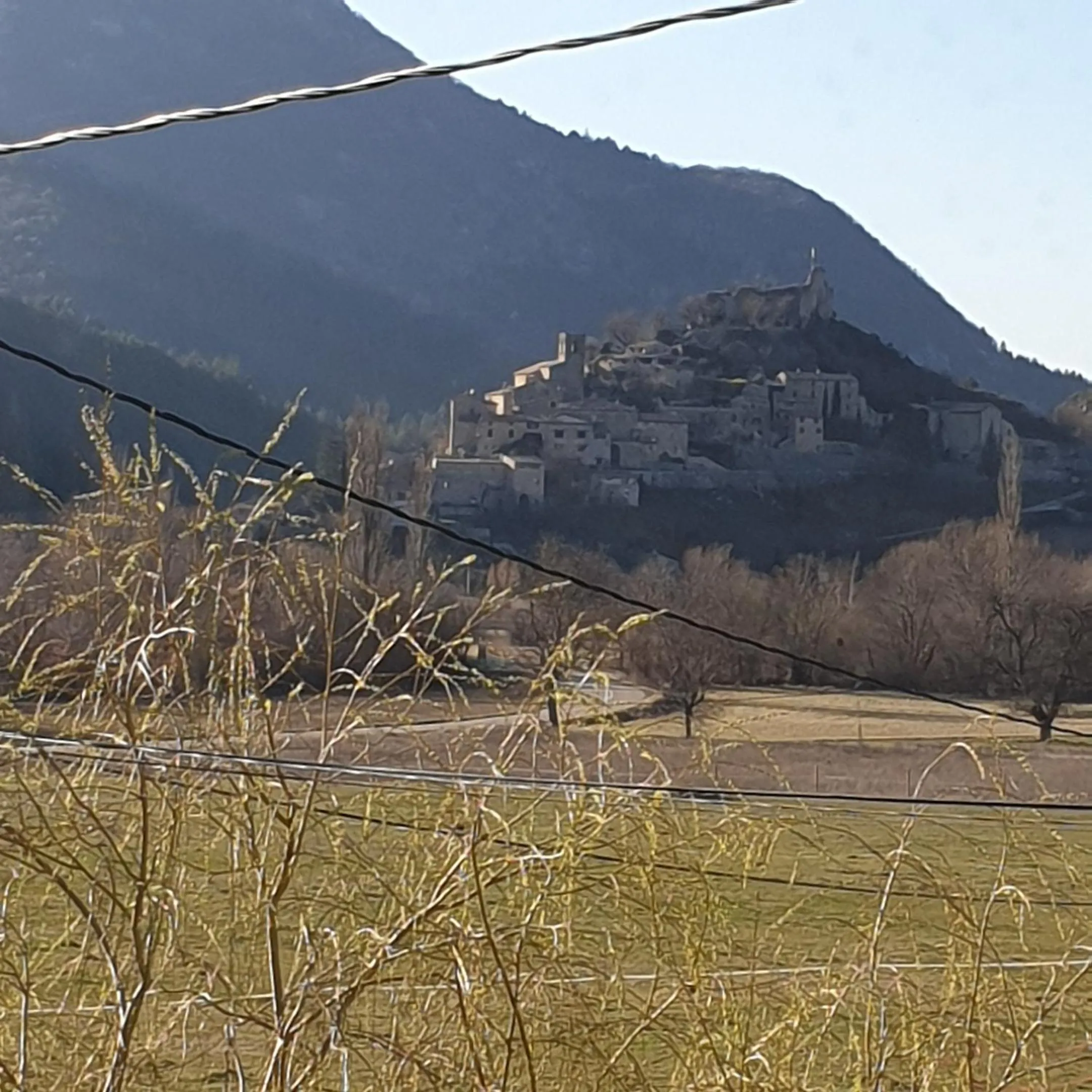 Mountain view in Mas de Reilhanette