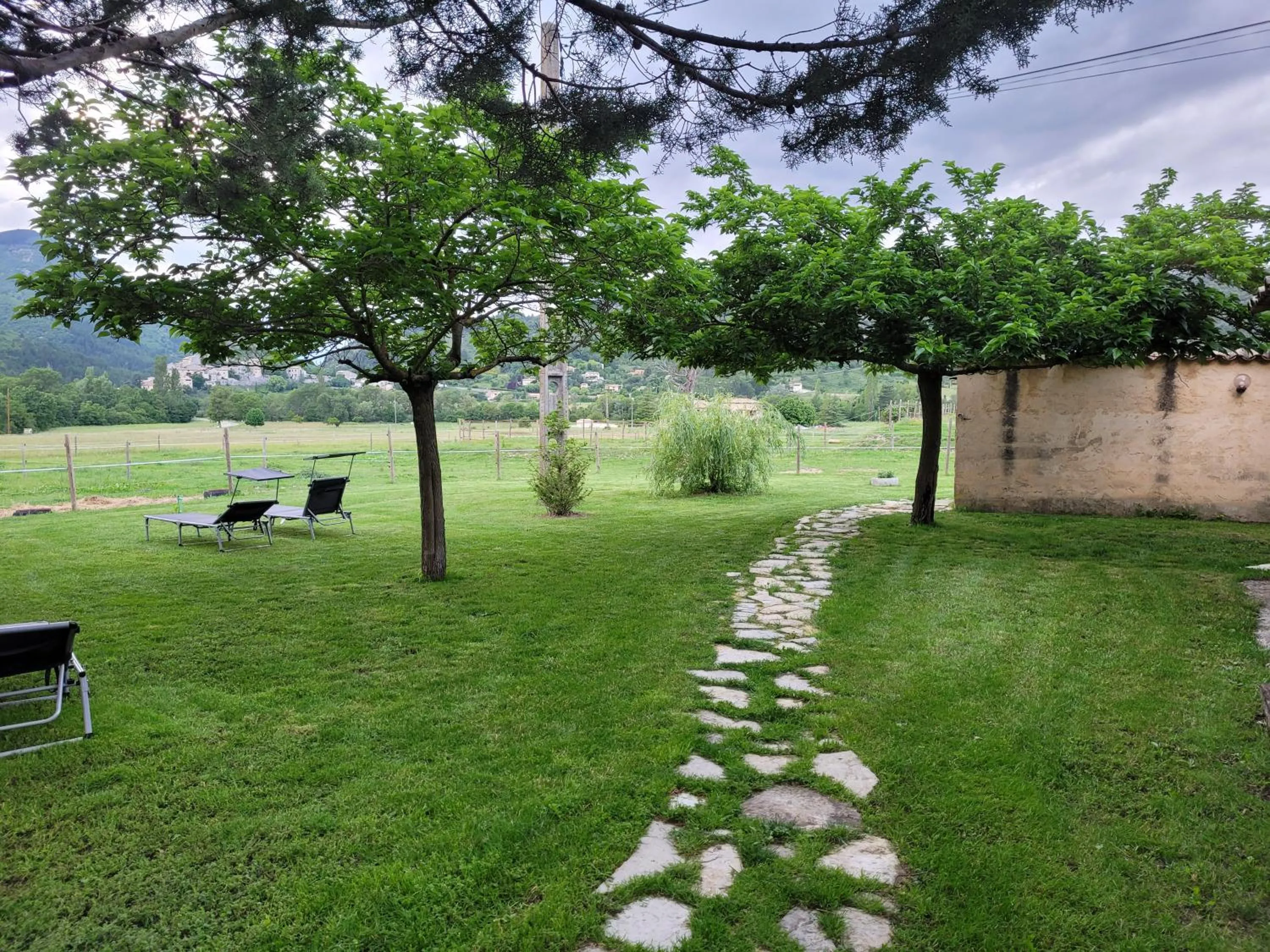 Garden in Mas de Reilhanette