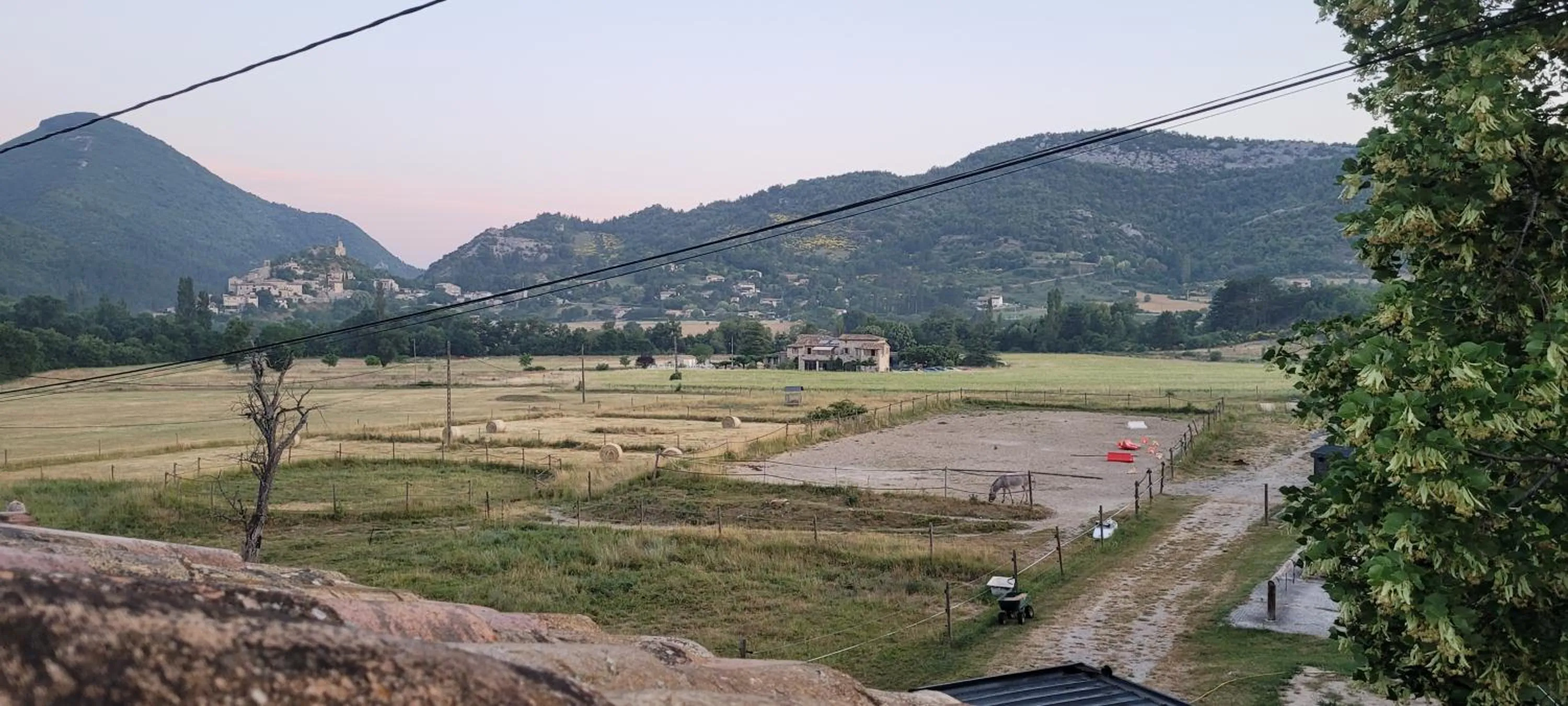 Natural landscape in Mas de Reilhanette