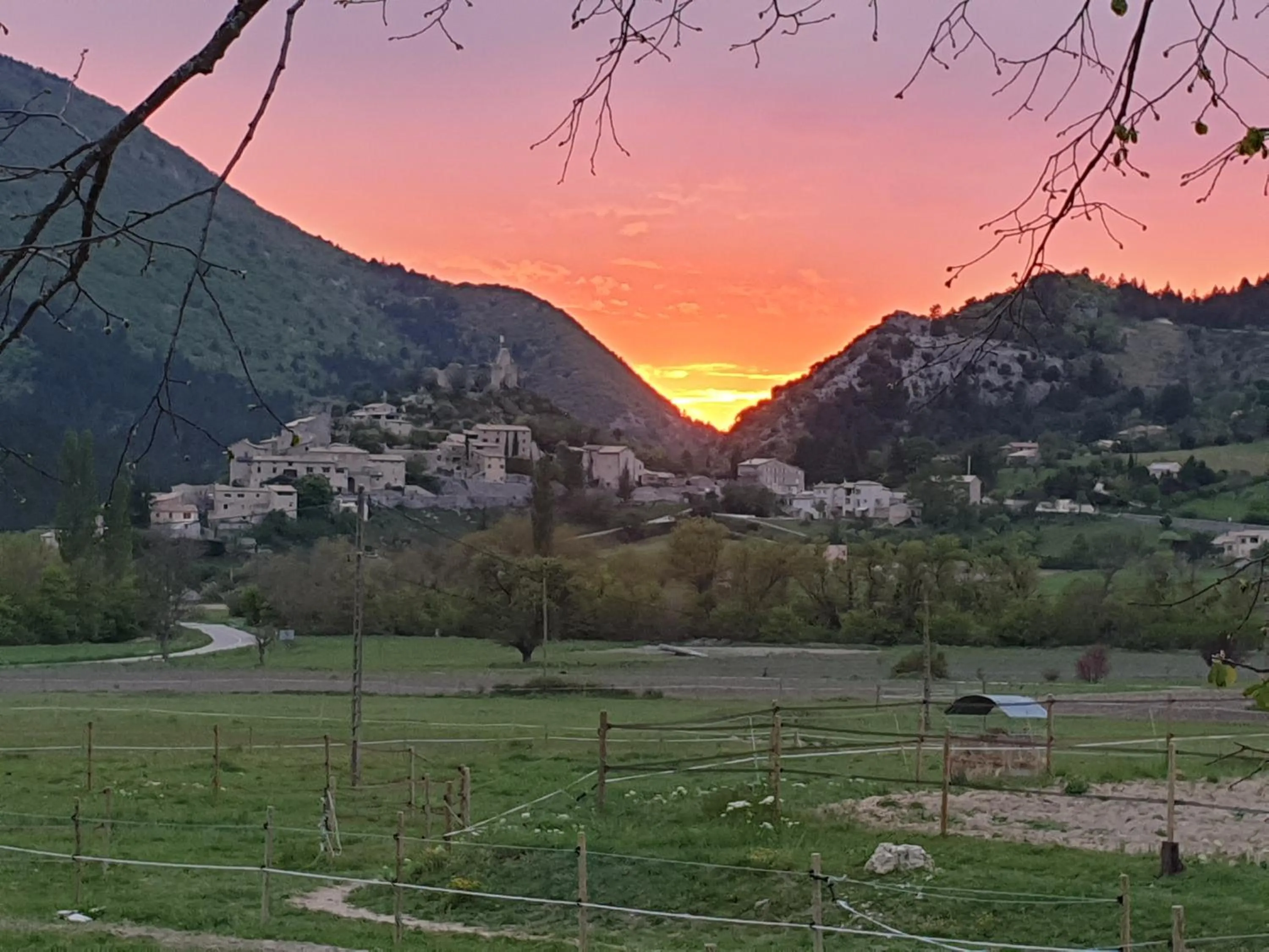 View (from property/room) in Mas de Reilhanette