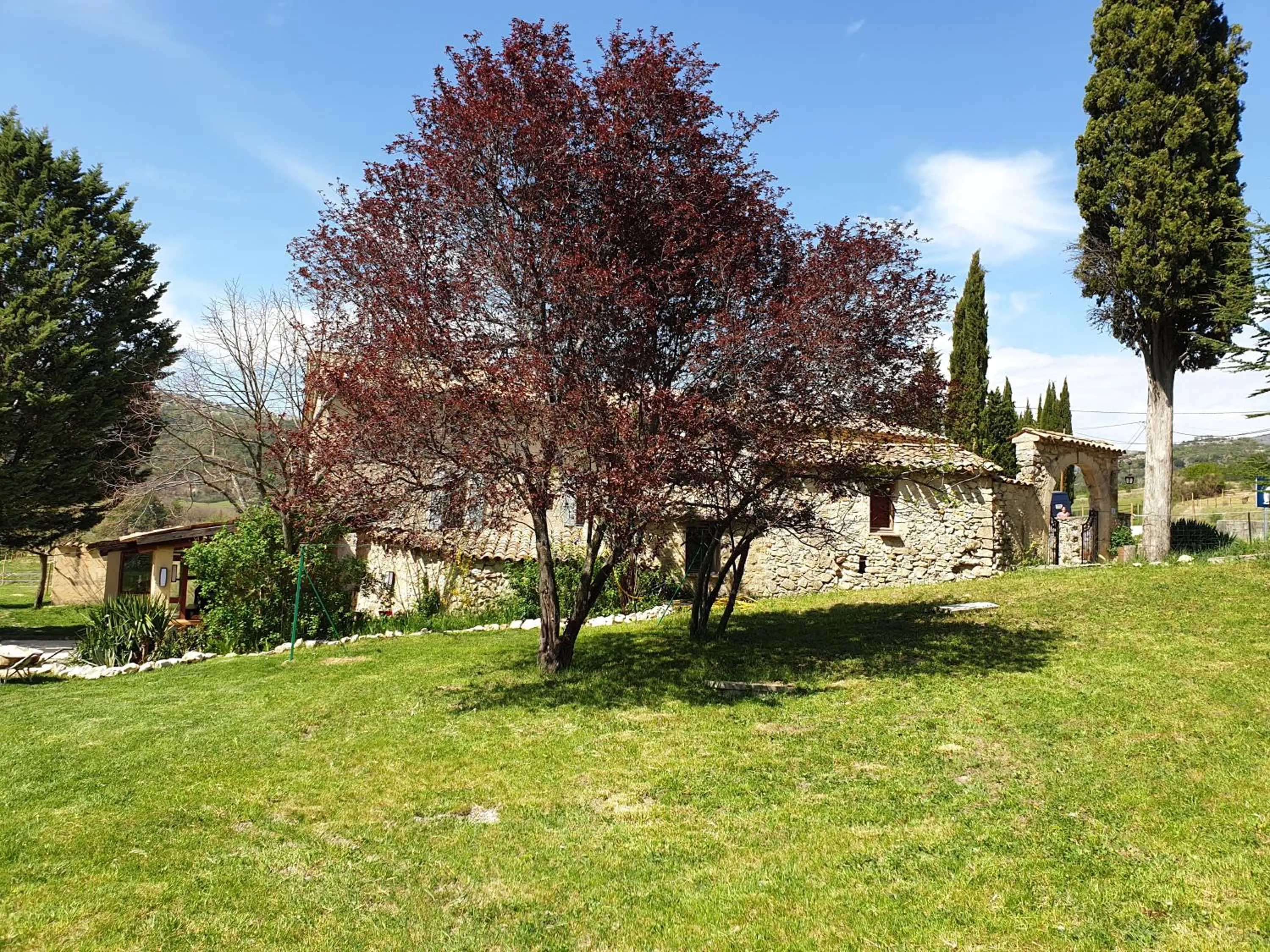 Garden in Mas de Reilhanette
