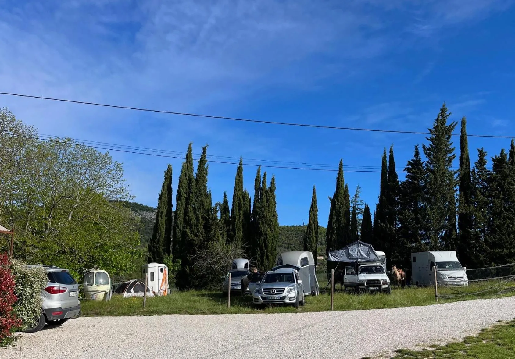 Parking in Mas de Reilhanette