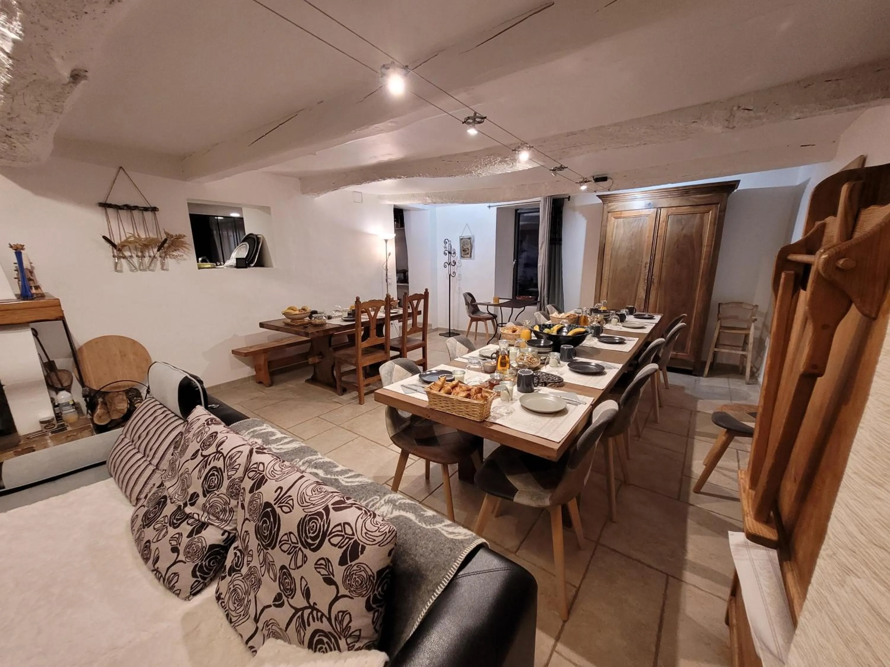 Living room in Mas de Reilhanette