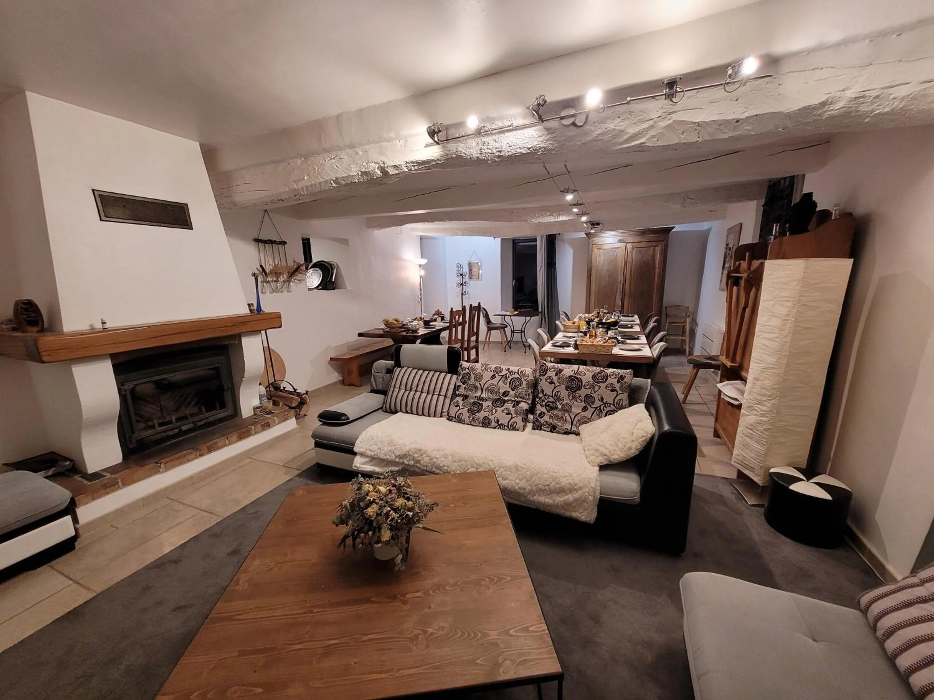 Living room in Mas de Reilhanette