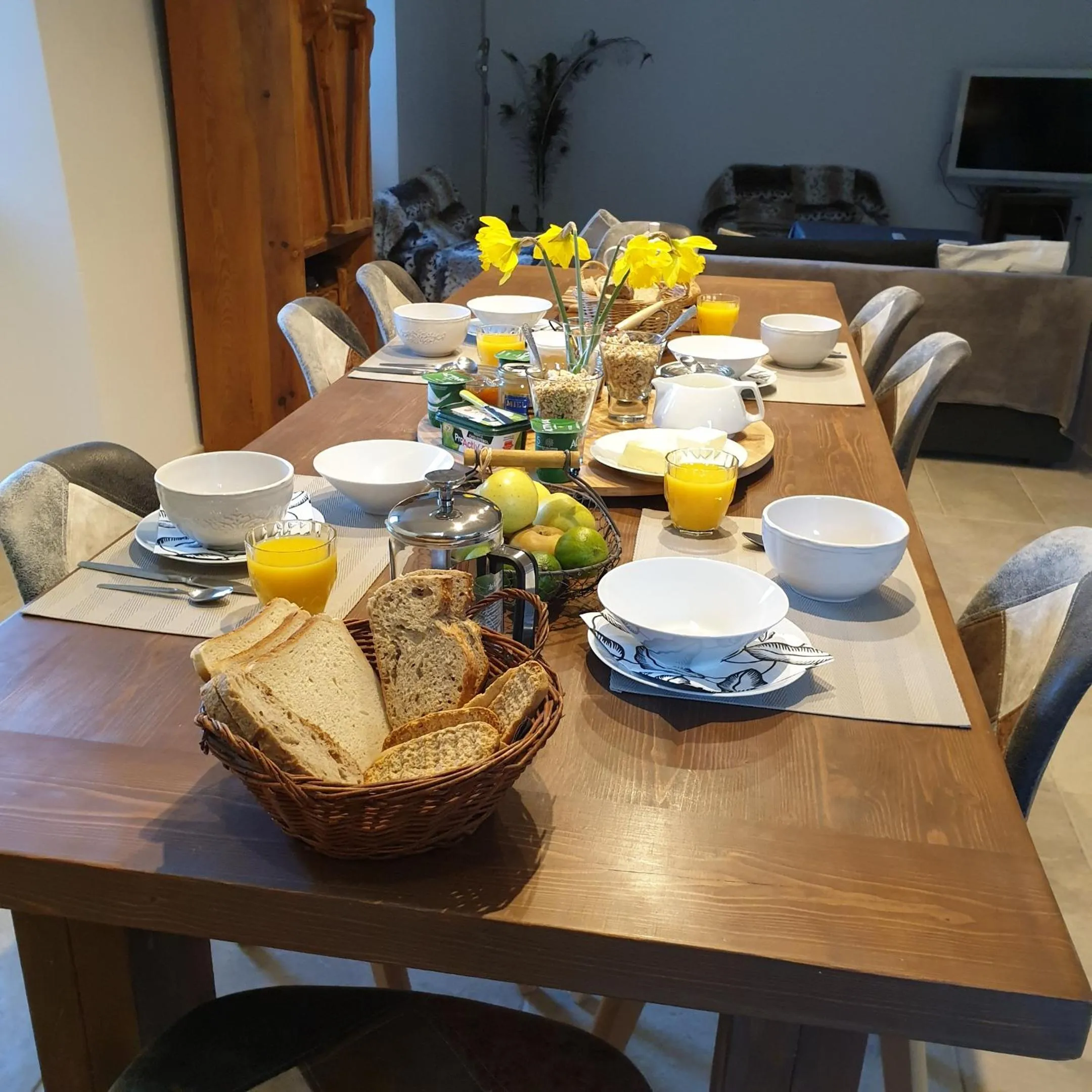 Breakfast in Mas de Reilhanette