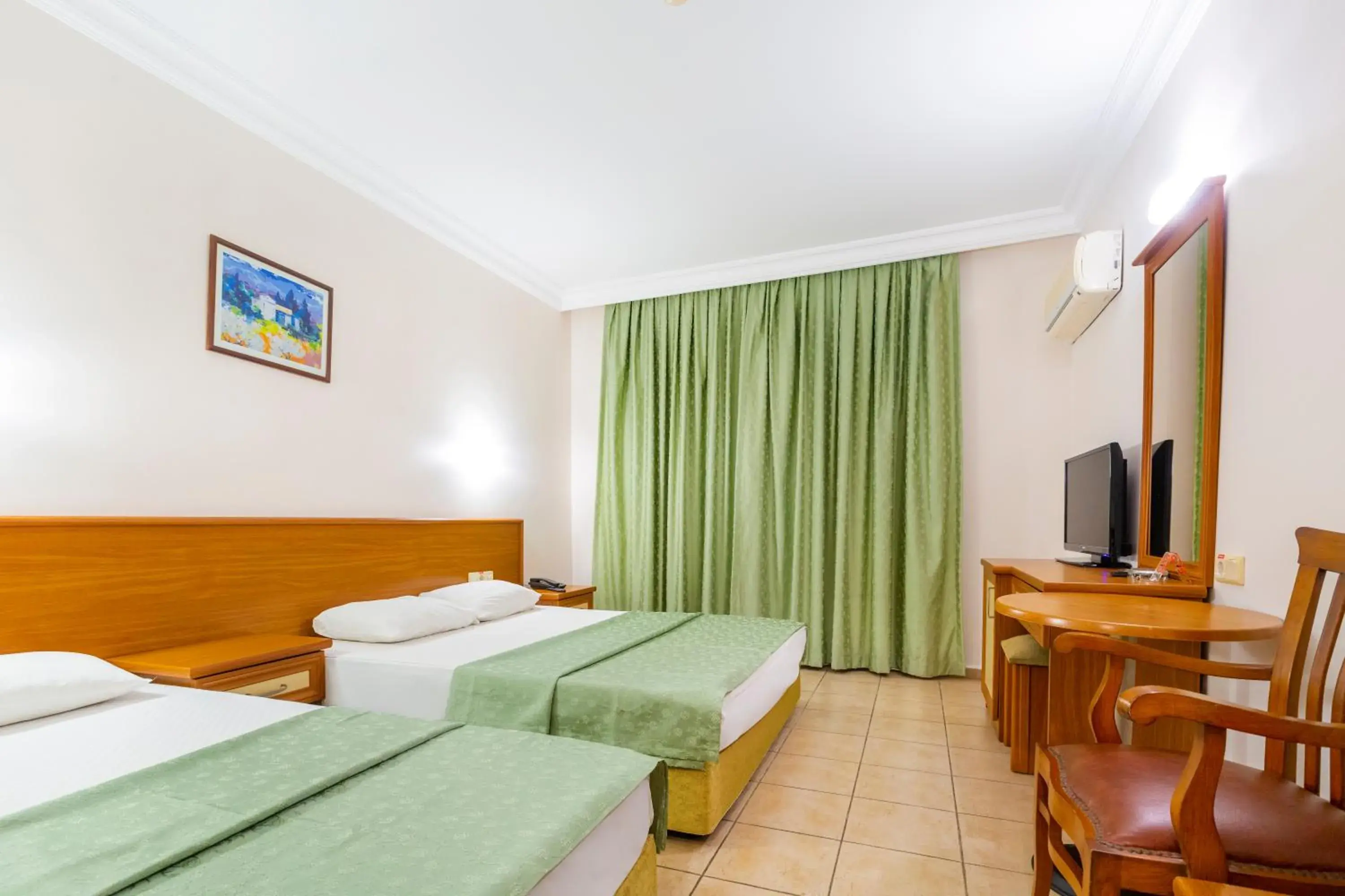 Bed in Alanya Beach Hotel Bed in Alanya Beach Hotel