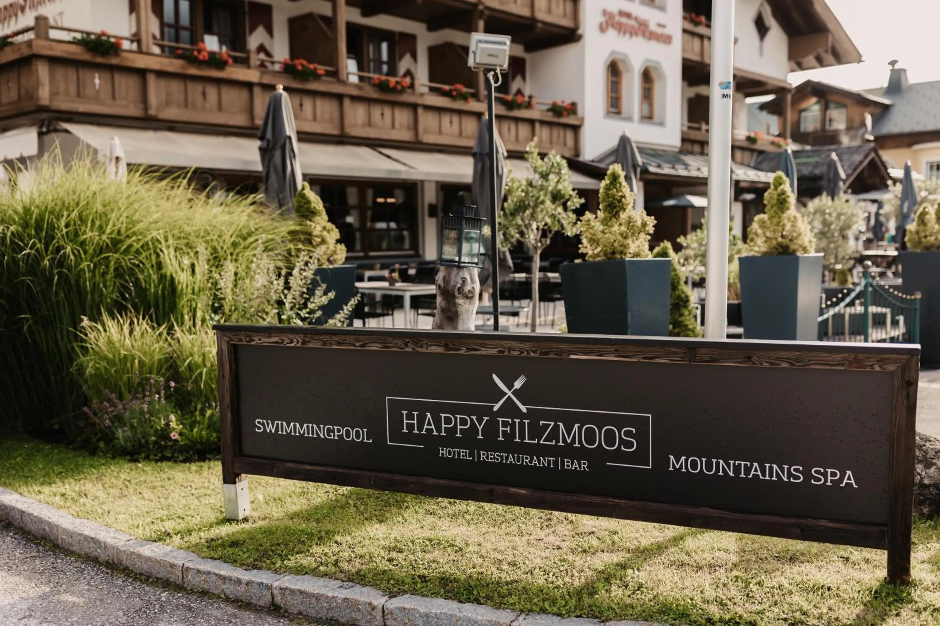 Property building in Hotel Happy Filzmoos