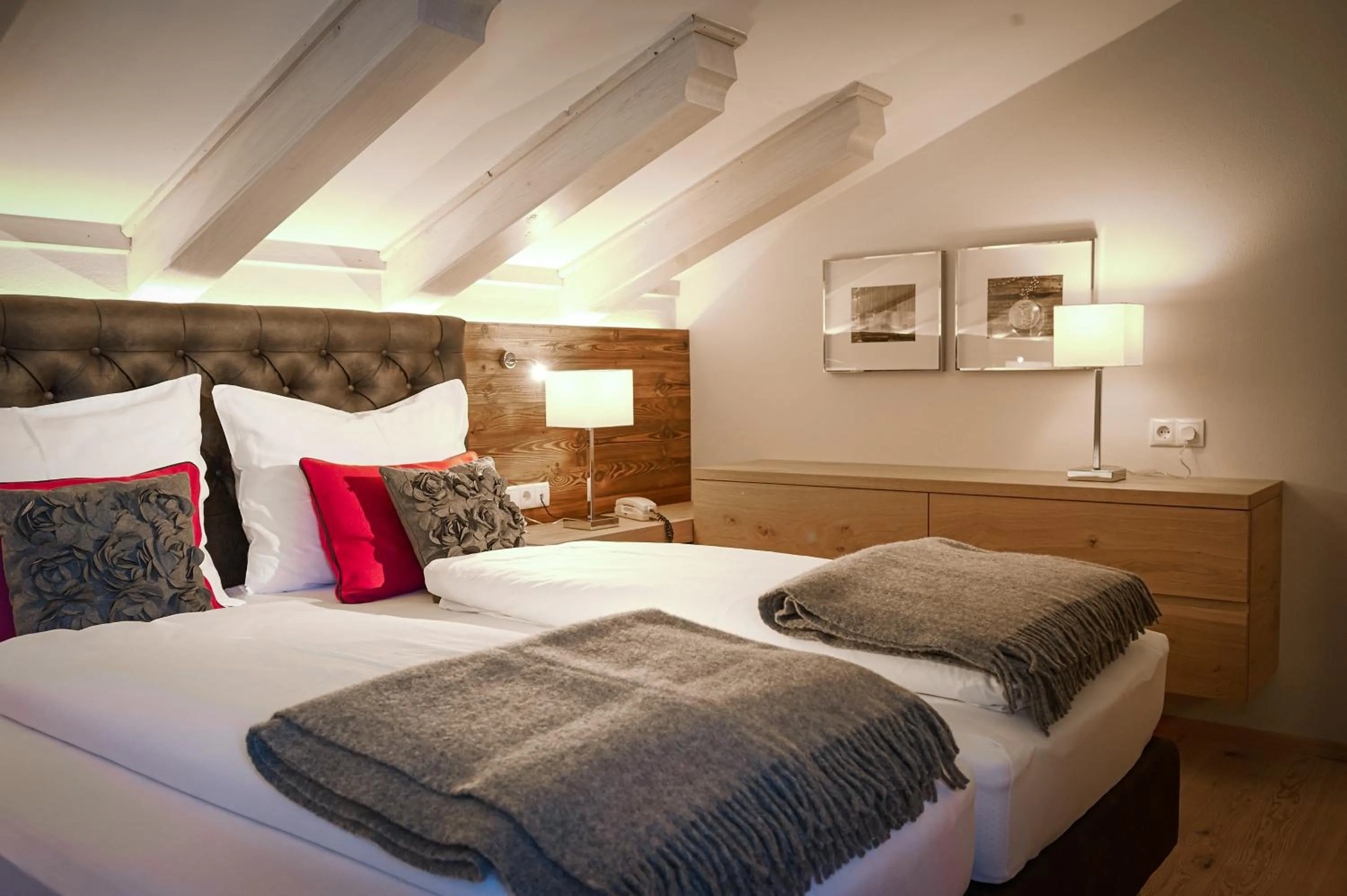 Bedroom, Bed in Hotel Happy Filzmoos
