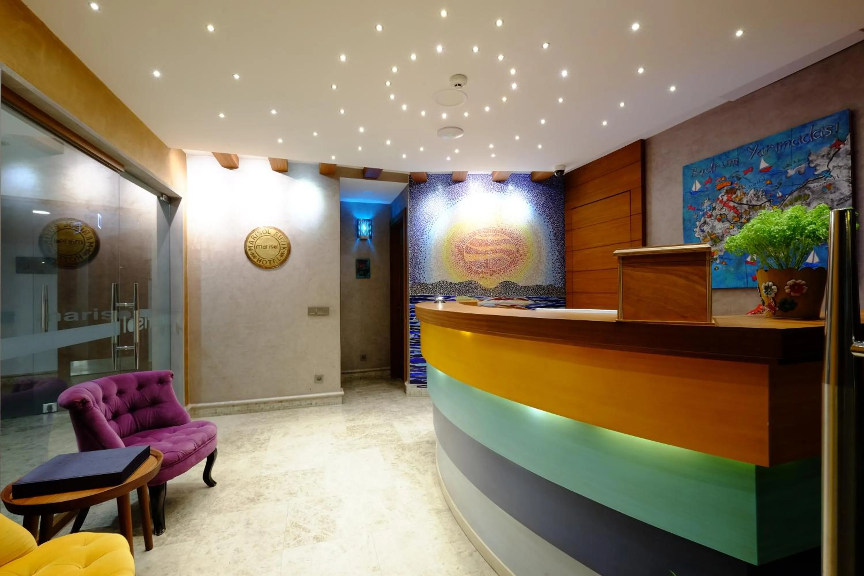 Lobby or reception in Marisol Boutique Hotel