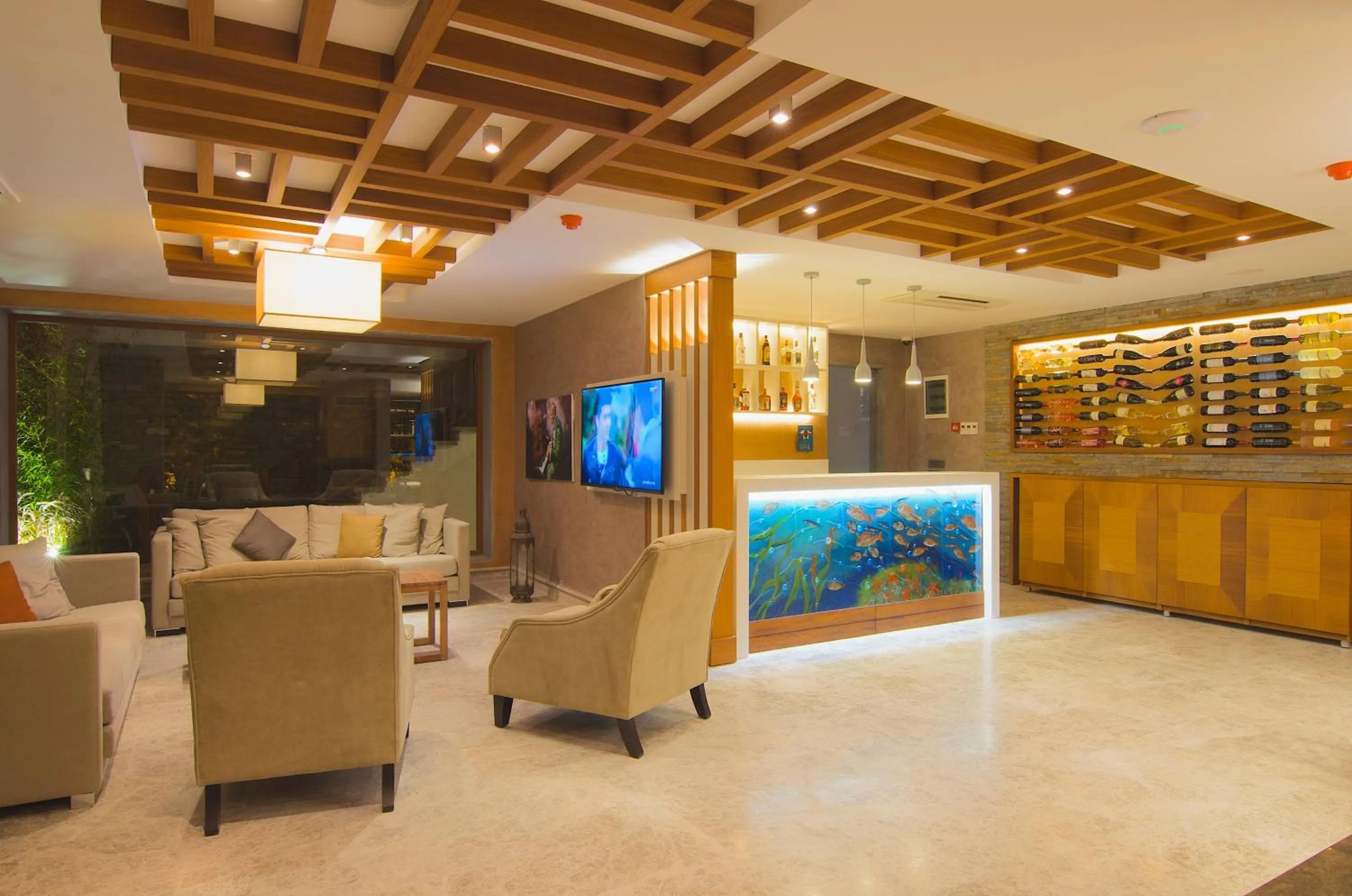 Lobby or reception in Marisol Boutique Hotel
