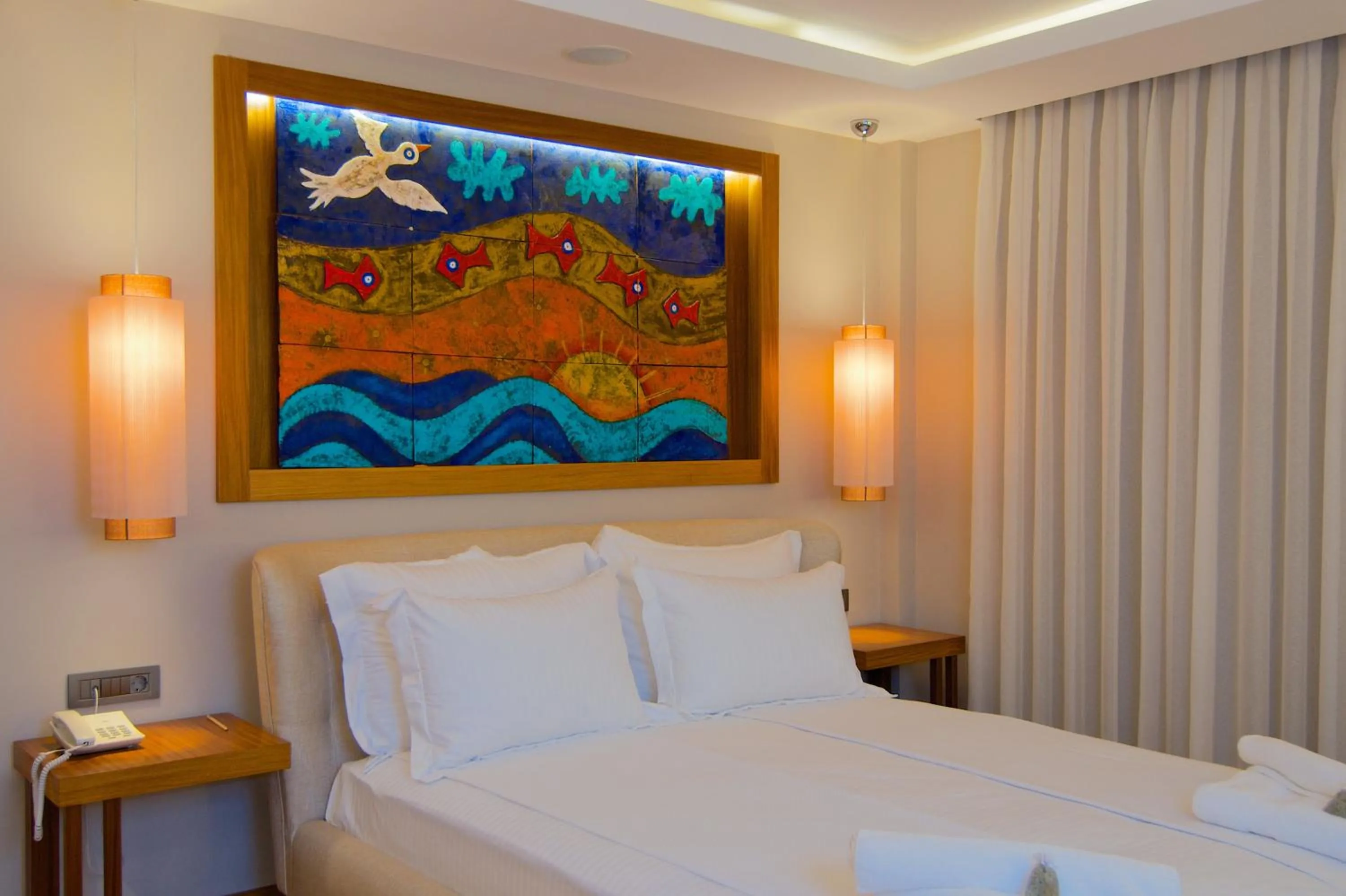 Decorative detail, Bed in Marisol Boutique Hotel