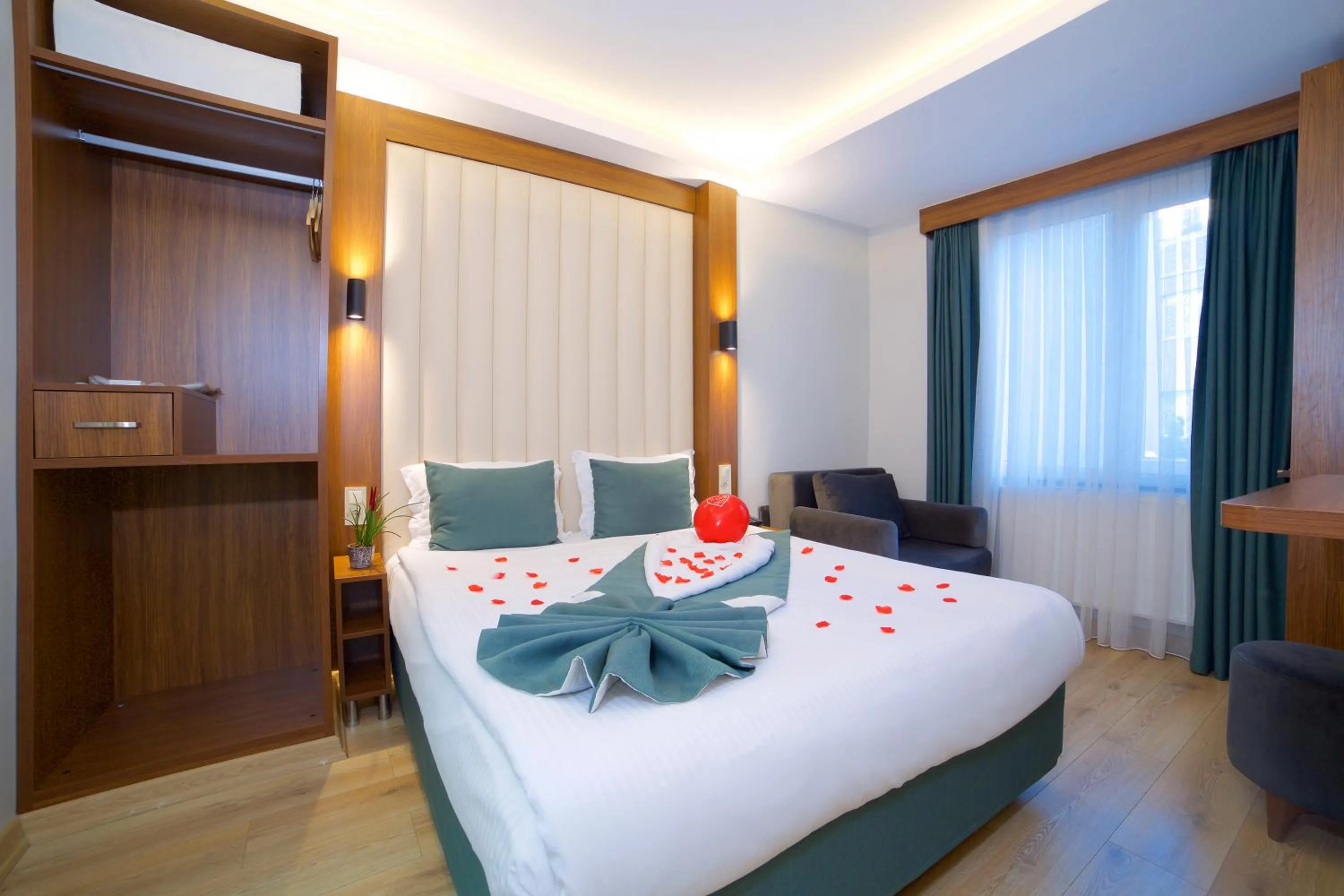 Bed in Hotel Black Tulip