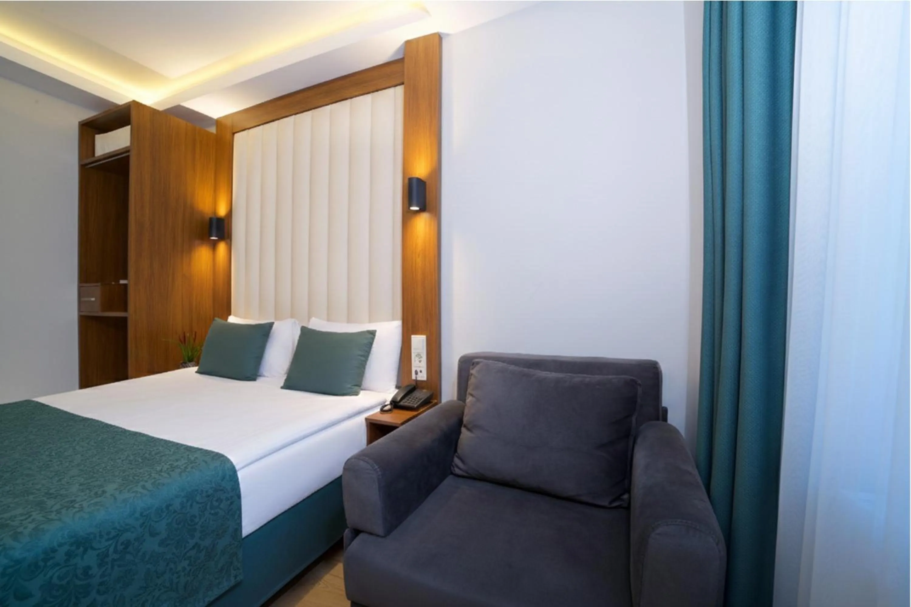 Bed in Hotel Black Tulip