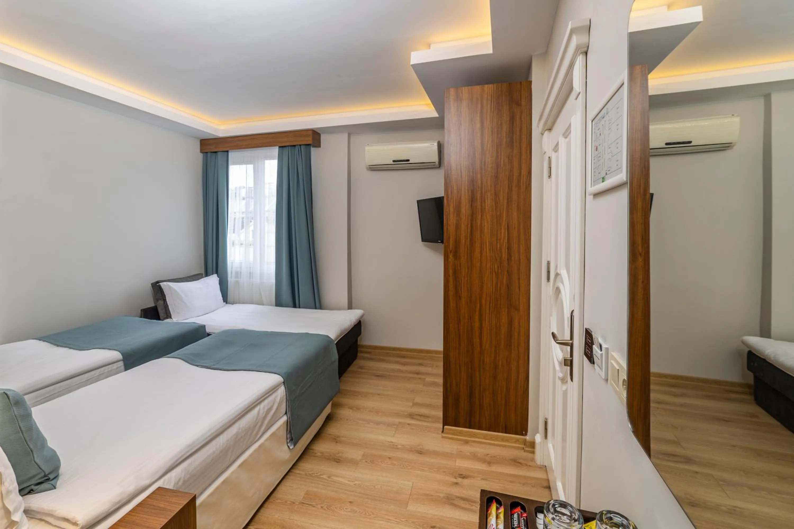 Bed in Hotel Black Tulip