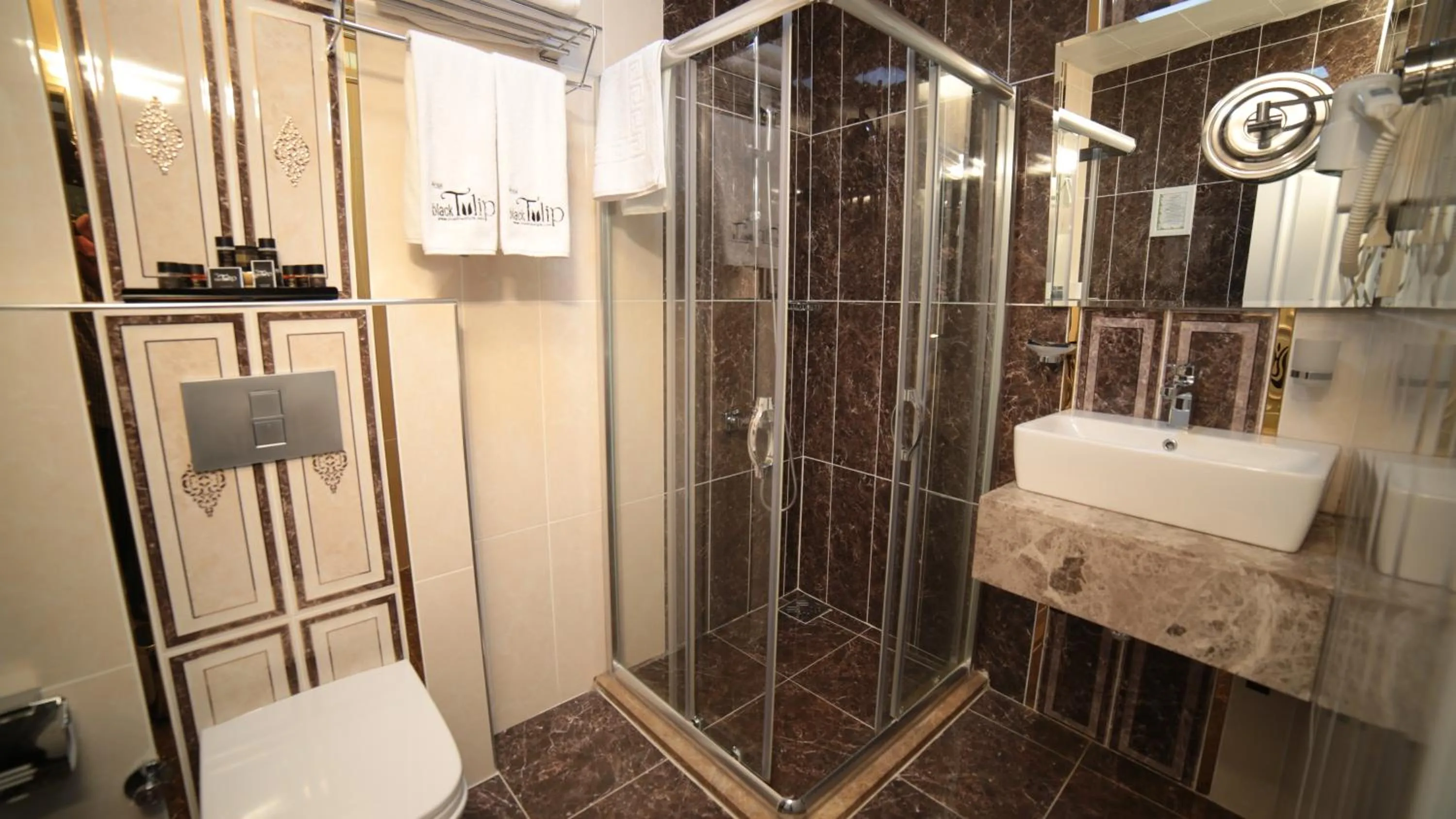 Bathroom in Hotel Black Tulip