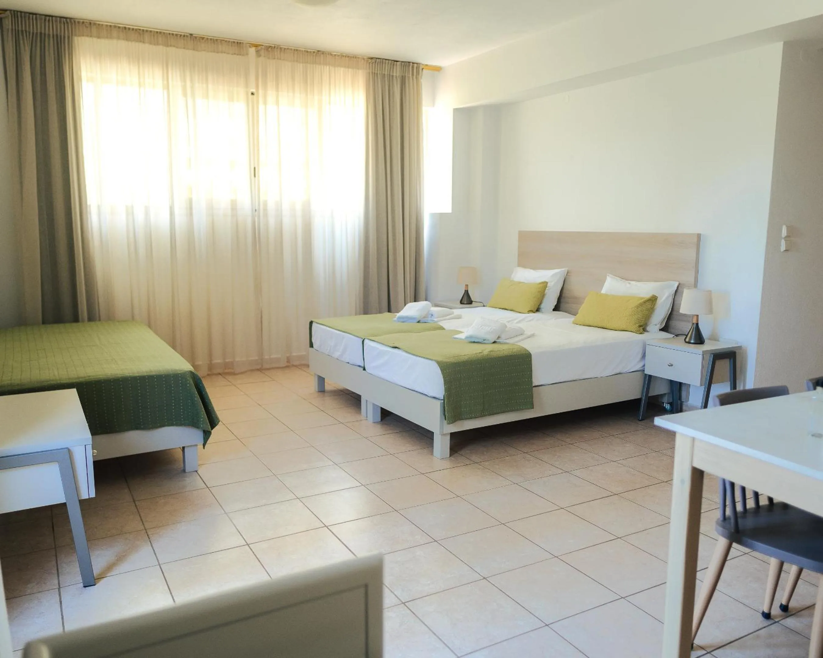 Bed in Ilian Beach & Apartments