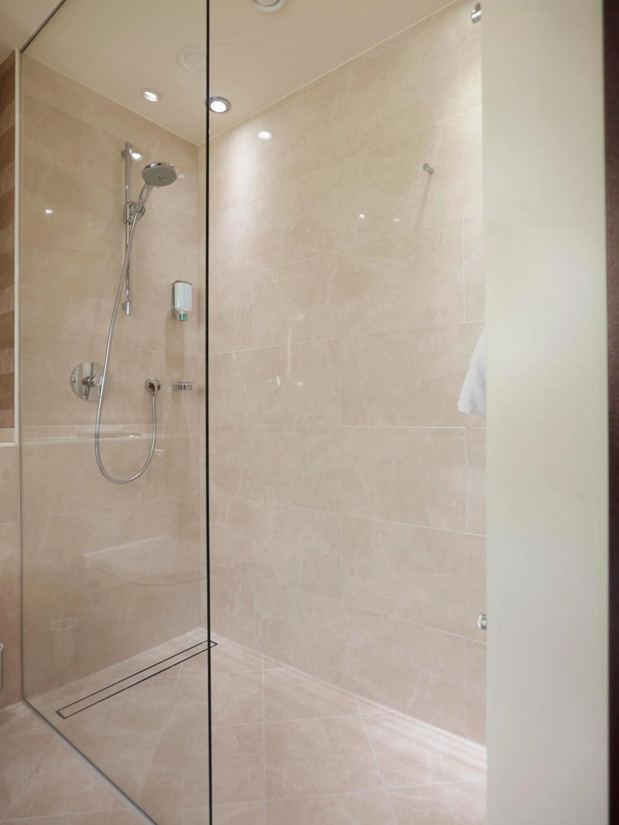 Shower in Land & Golf Hotel Stromberg