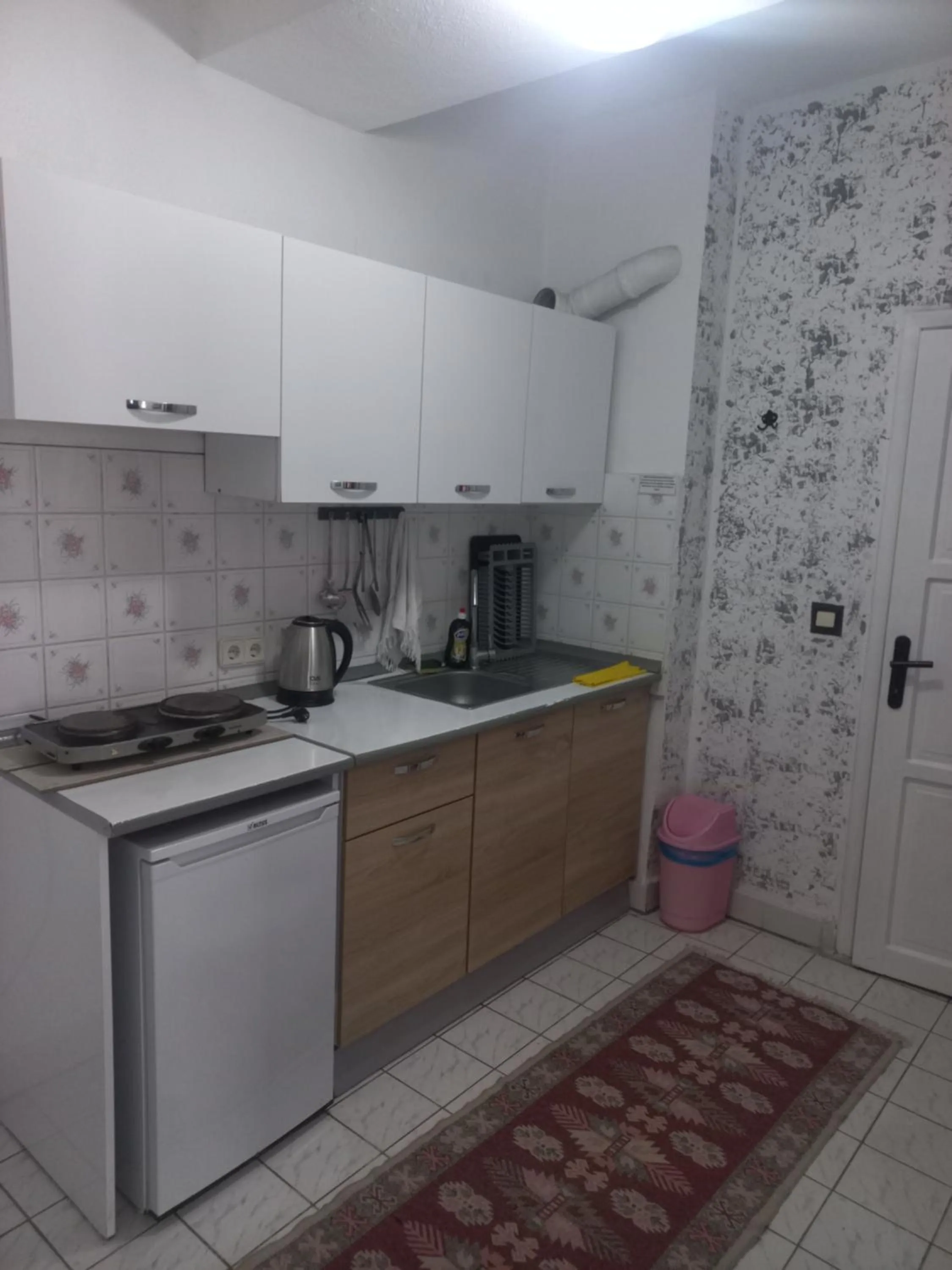 Kitchen or kitchenette in Delphin Apart Hotel