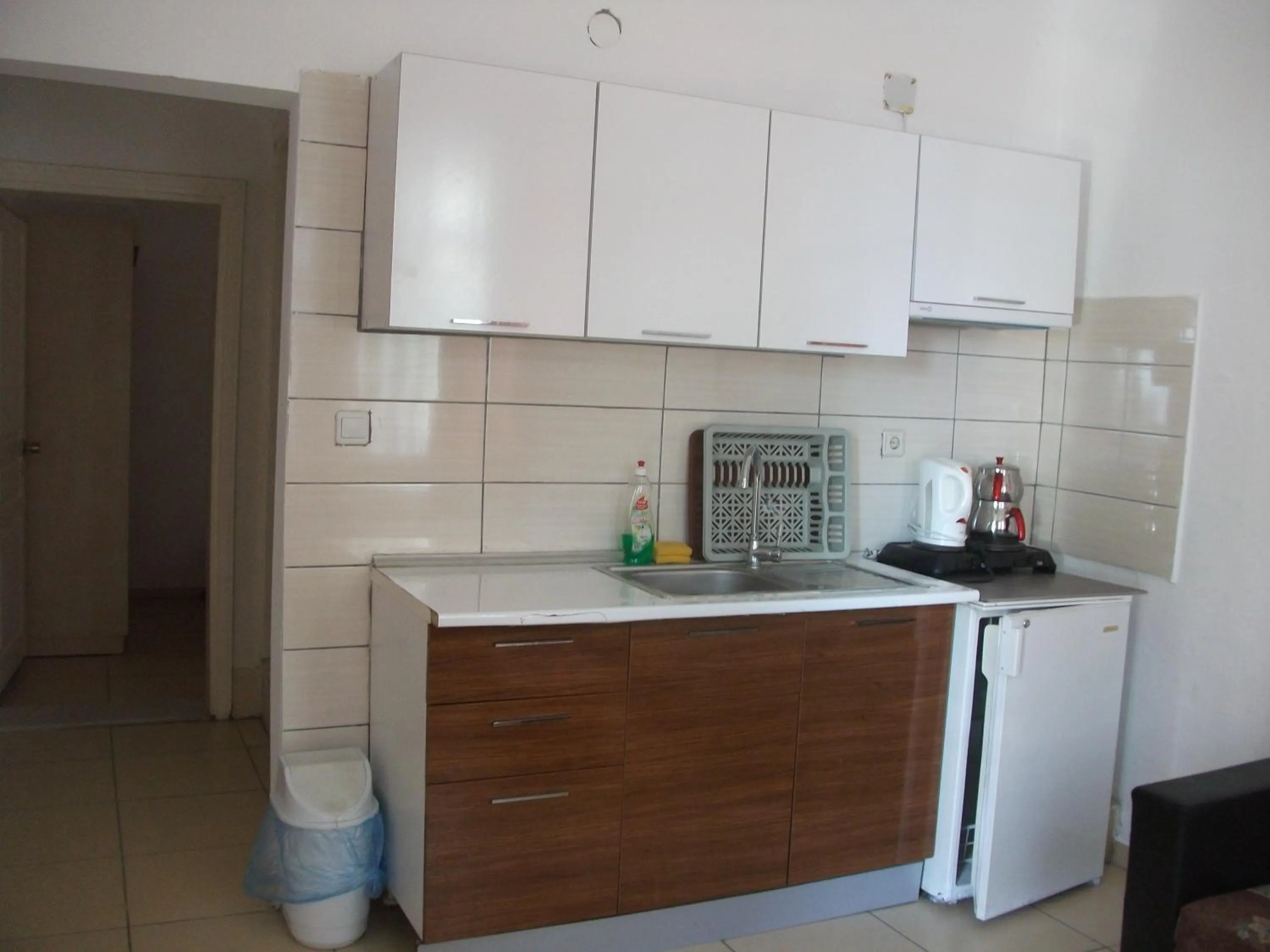 Kitchen or kitchenette in Delphin Apart Hotel