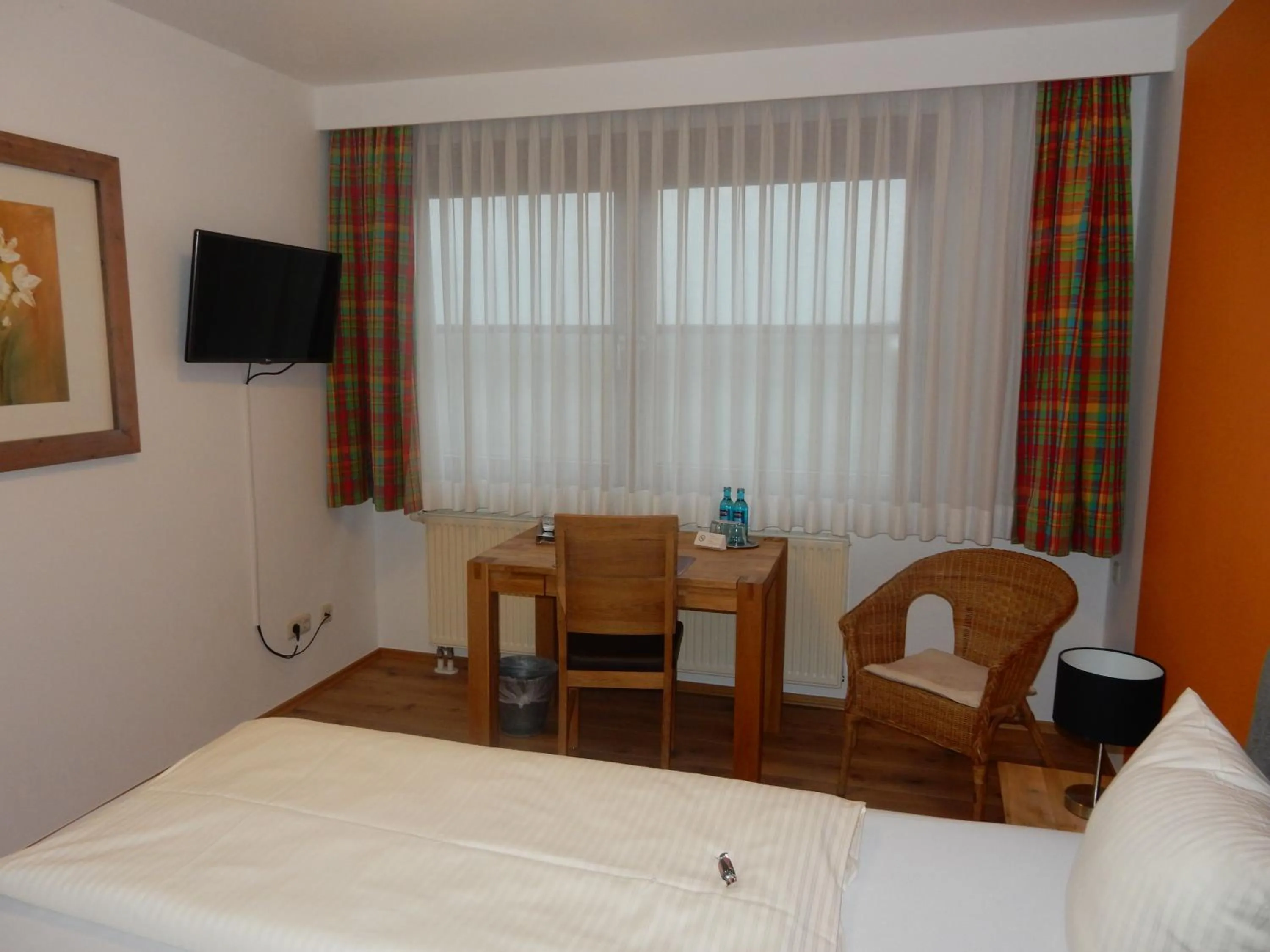 Photo of the whole room, Bed in Hotel Frankenhöhe