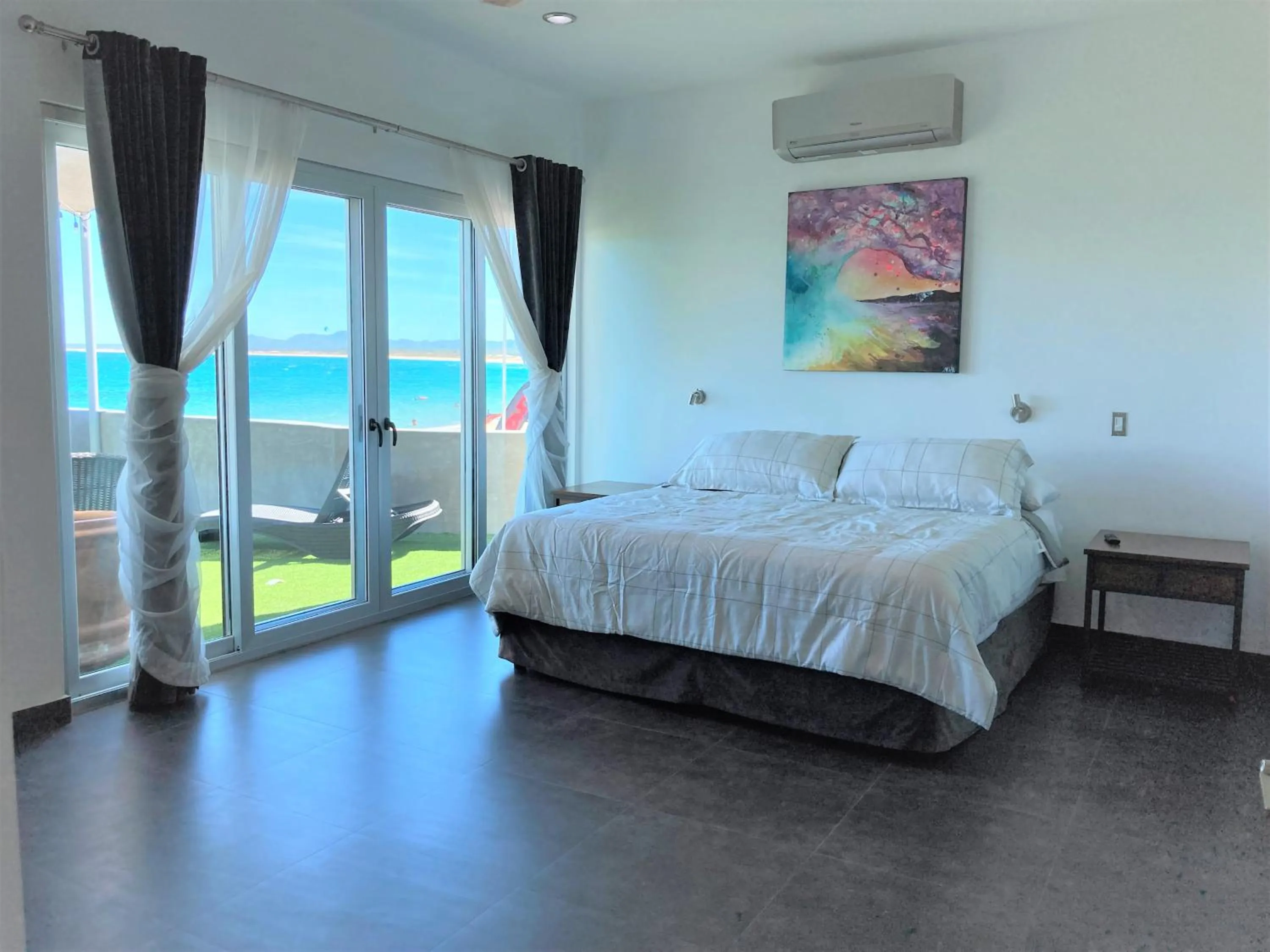 Bed in Baja Joe's Hotel