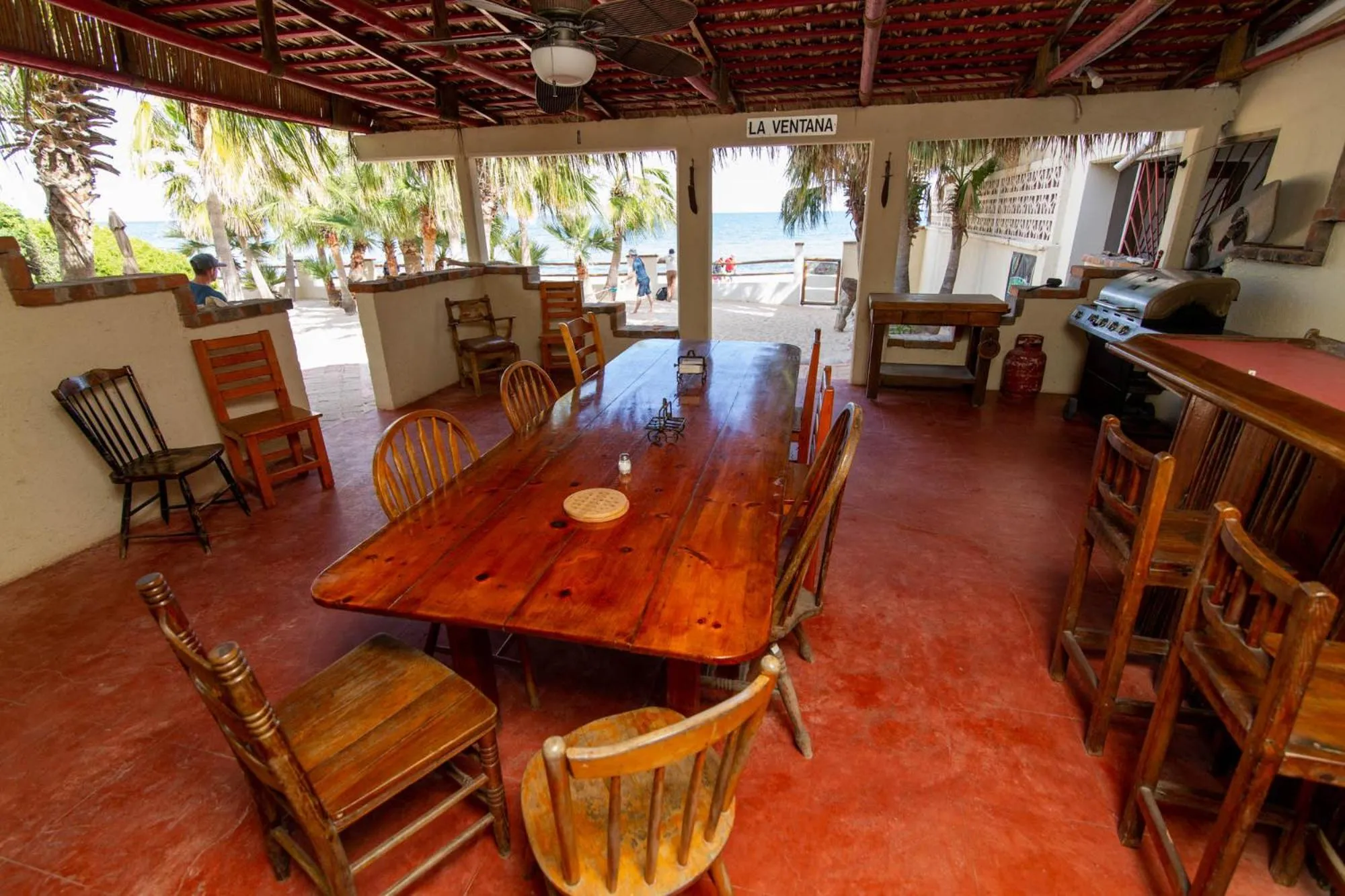 Dining area in Baja Joe's Hotel