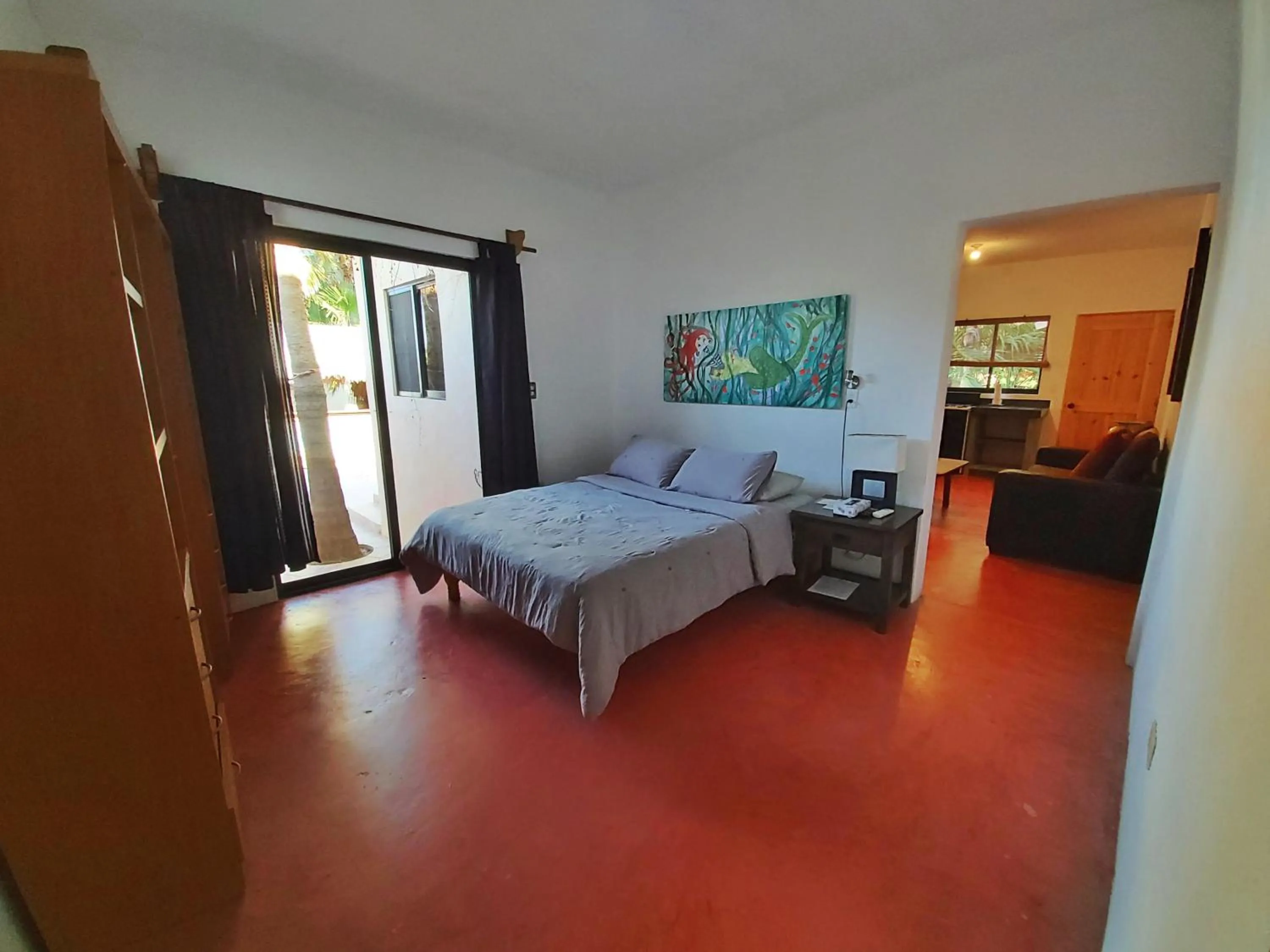 Bed in Baja Joe's Hotel