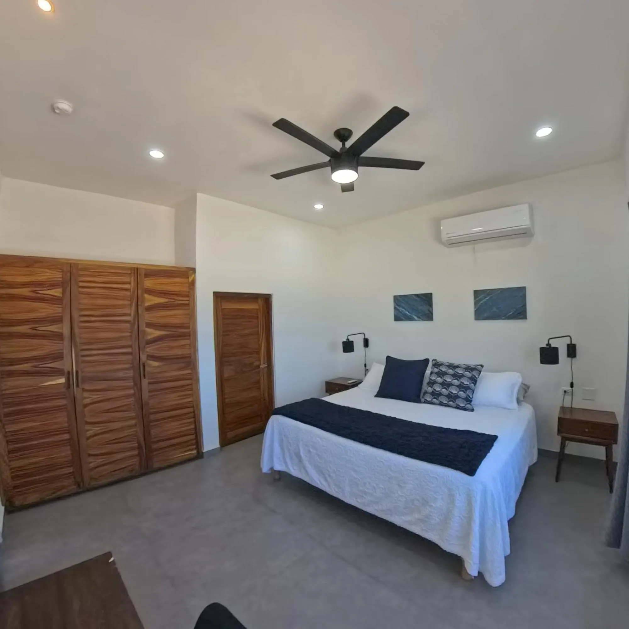 Bed in Baja Joe's Hotel