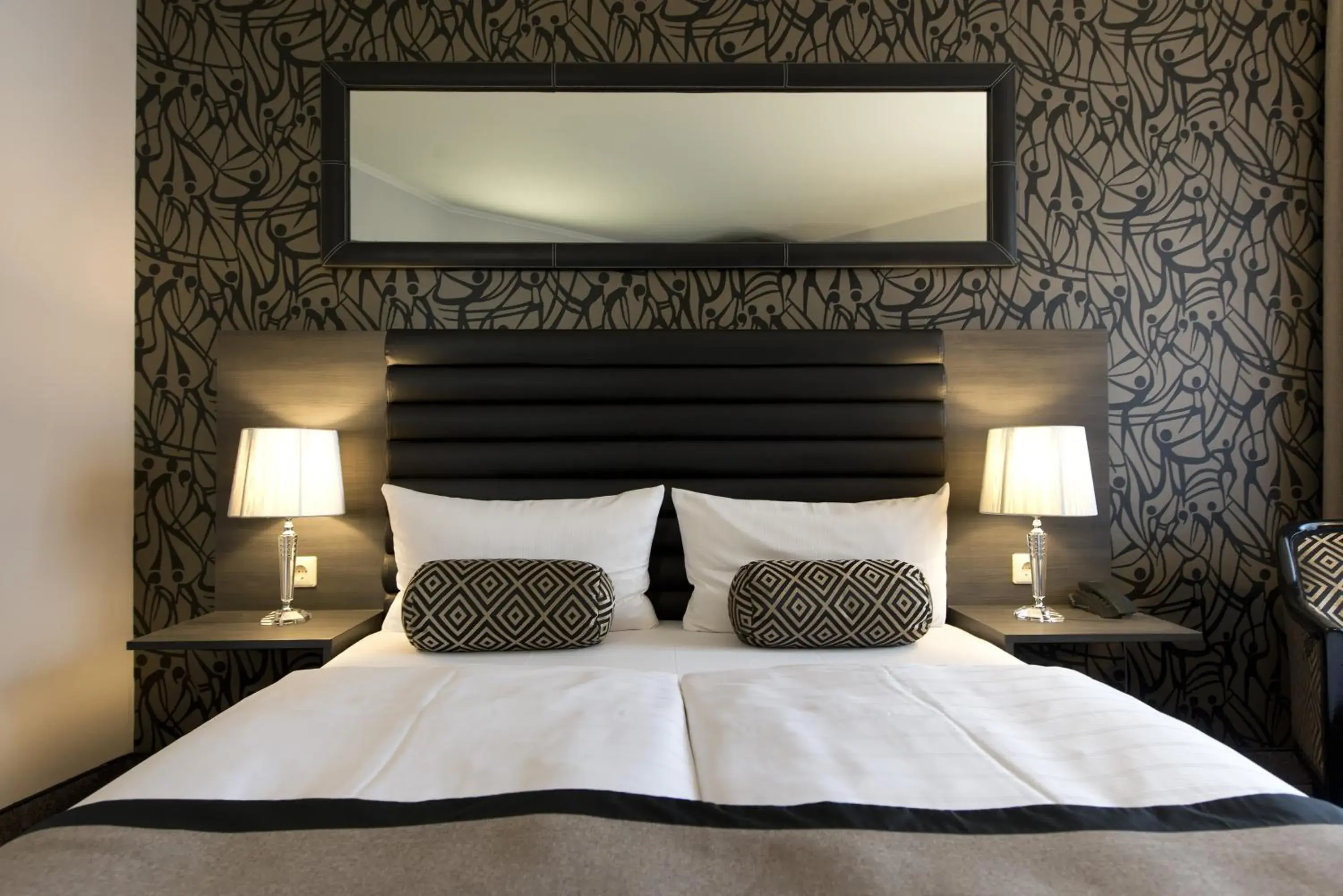 Photo of the whole room, Bed in Park Hotel am Berliner Tor Photo of the whole room, Bed in Park Hotel am Berliner Tor