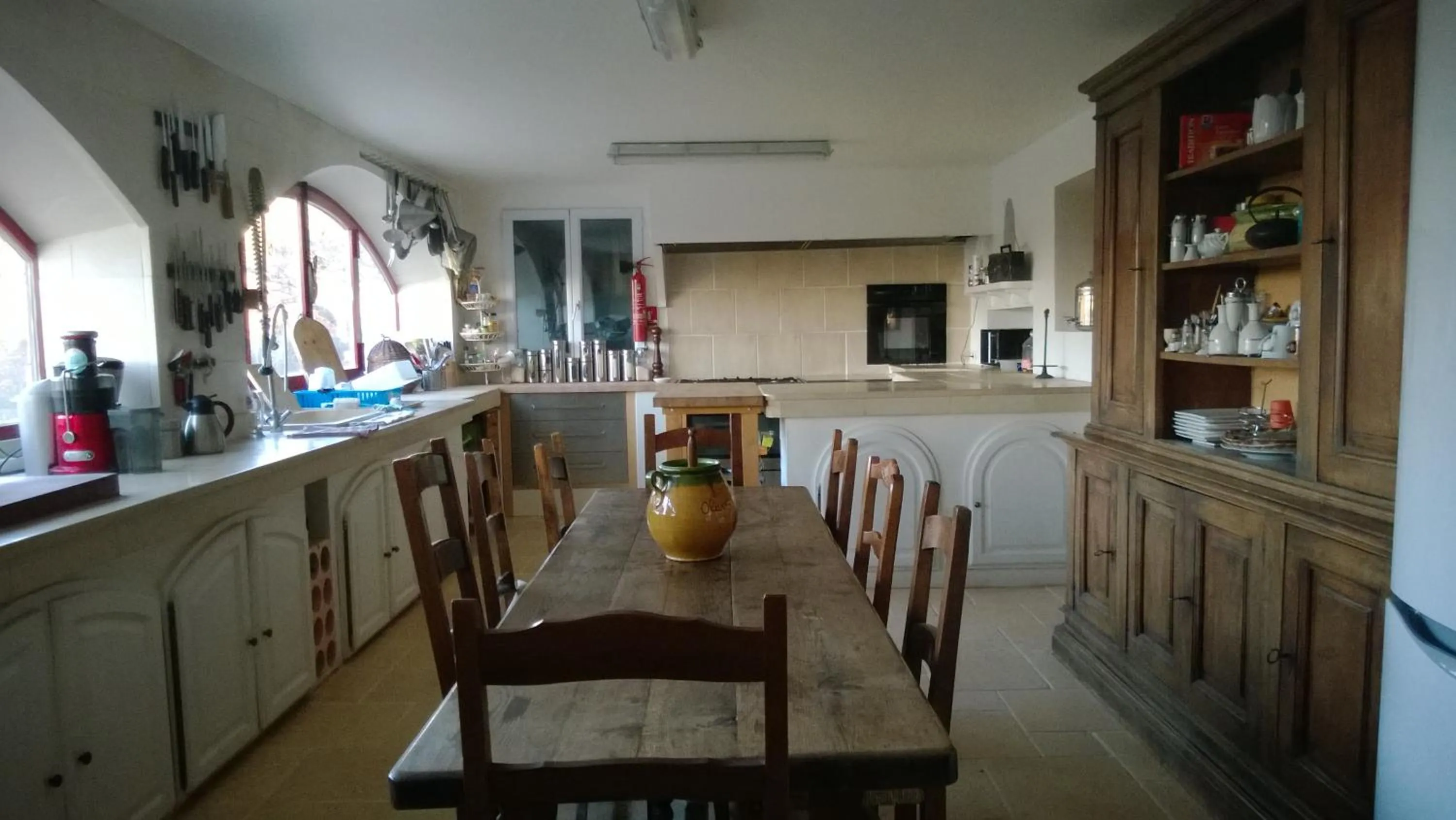 Kitchen or kitchenette in Chambre d'Hotes La Brunetière